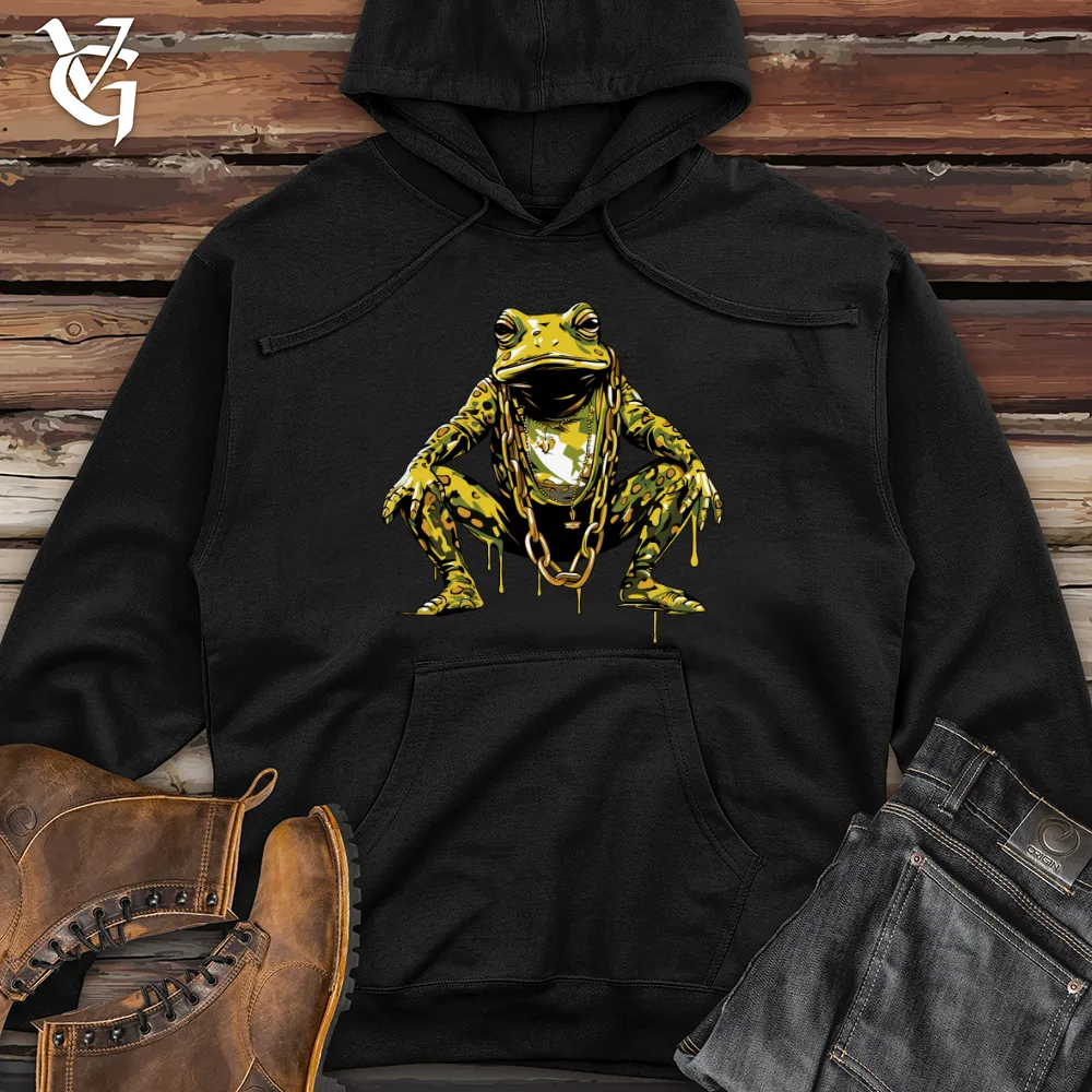 Frog Flare Drip Midweight Hooded Sweatshirt