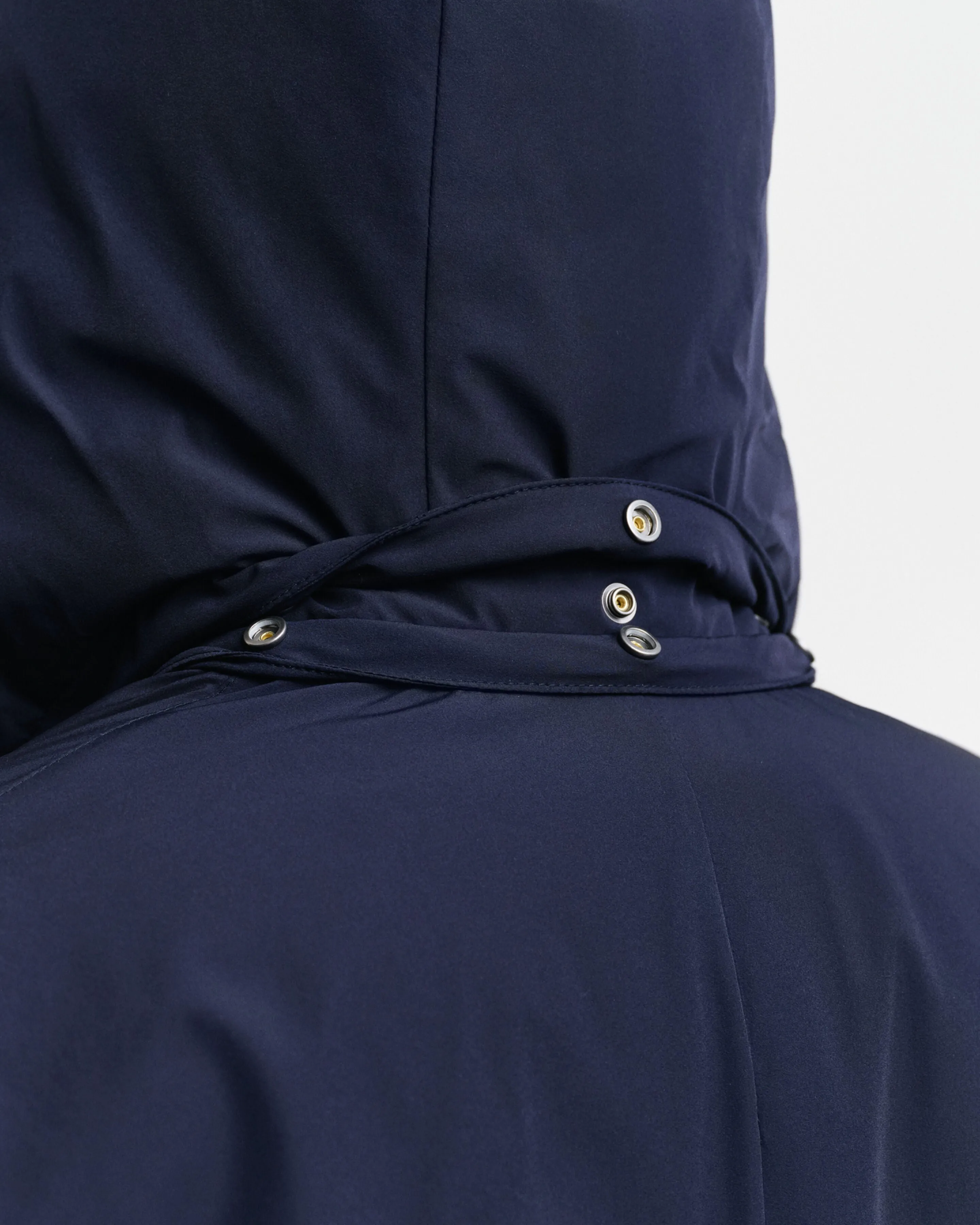 GANT - Padded Car Coat In Evening Blue 7006451 433