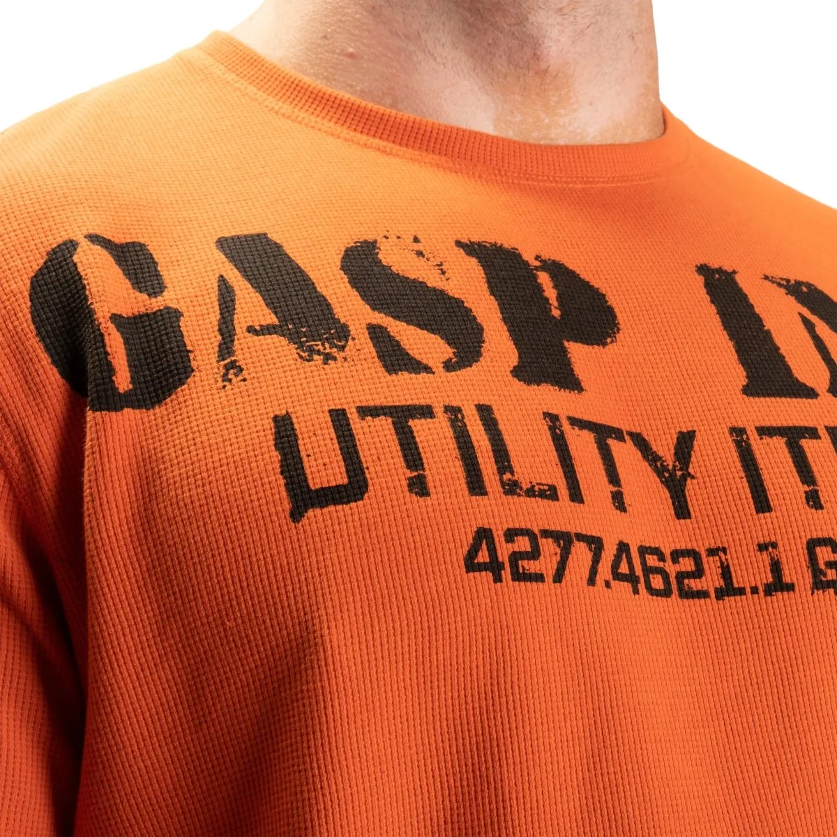 GASP Thermal Gym Sweater - Flame