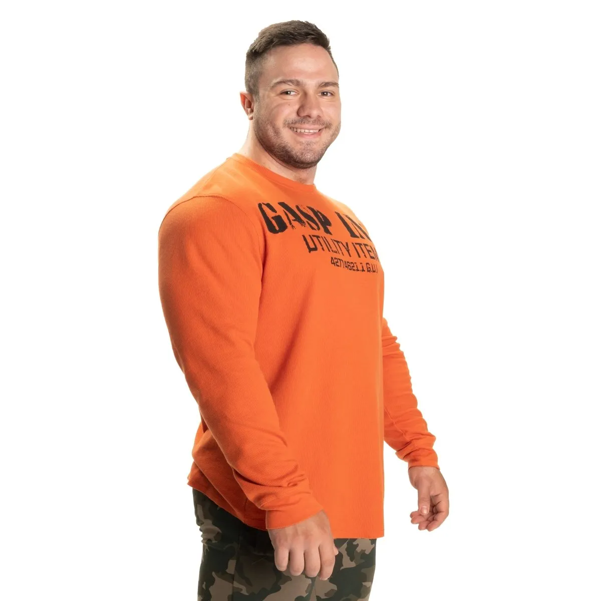 GASP Thermal Gym Sweater - Flame
