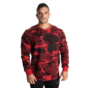 GASP Thermal Logo Sweater Red Camo