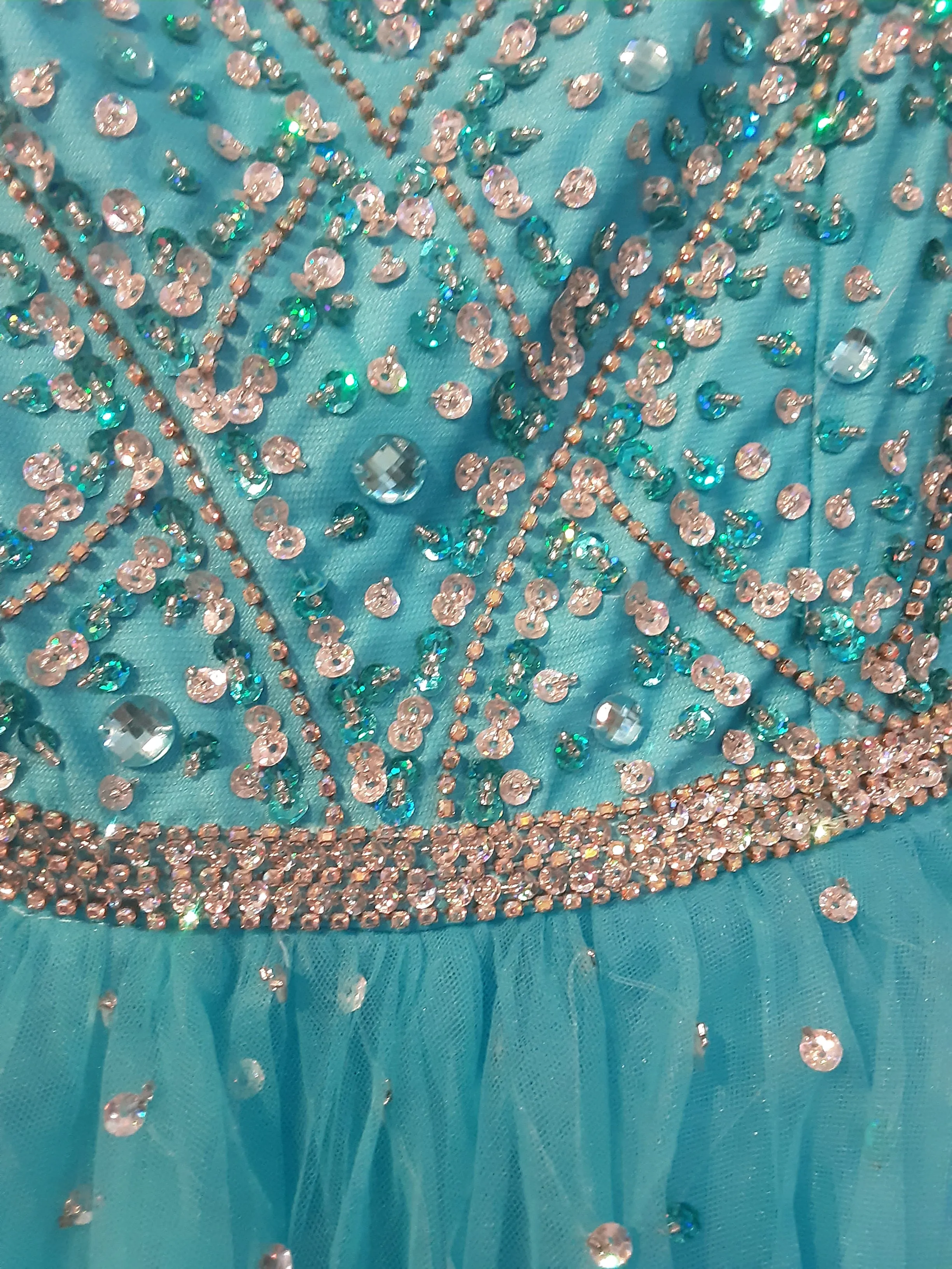 Girls Off Shoulder Ballgown | Tiffany
