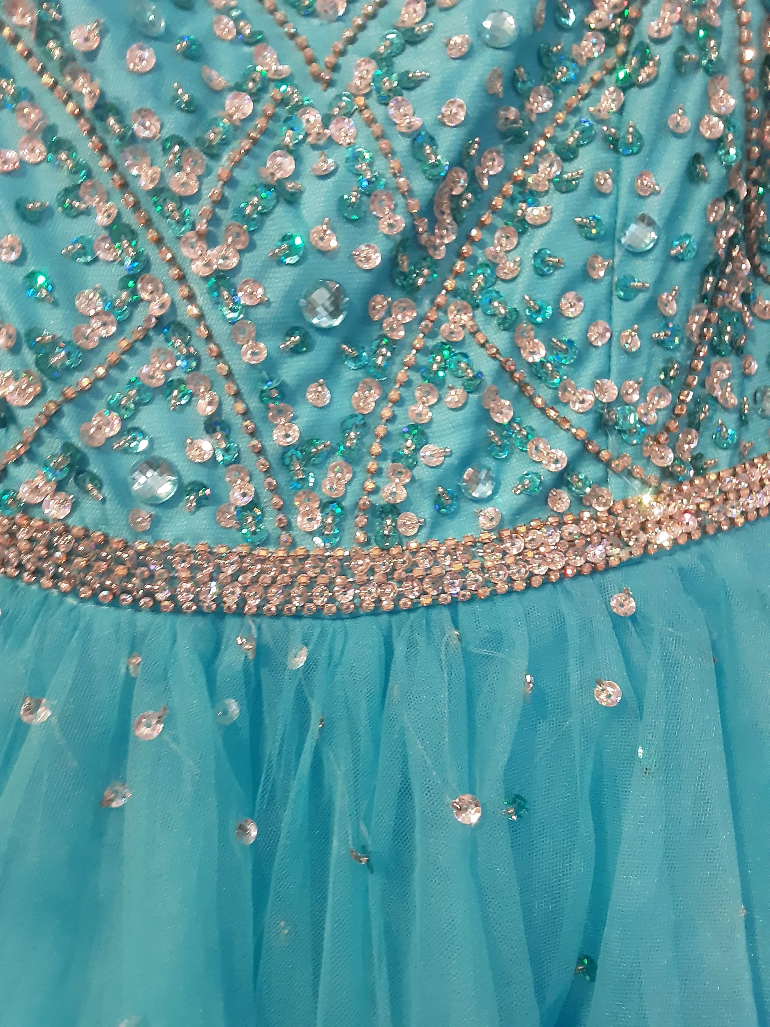 Girls Off Shoulder Ballgown | Tiffany