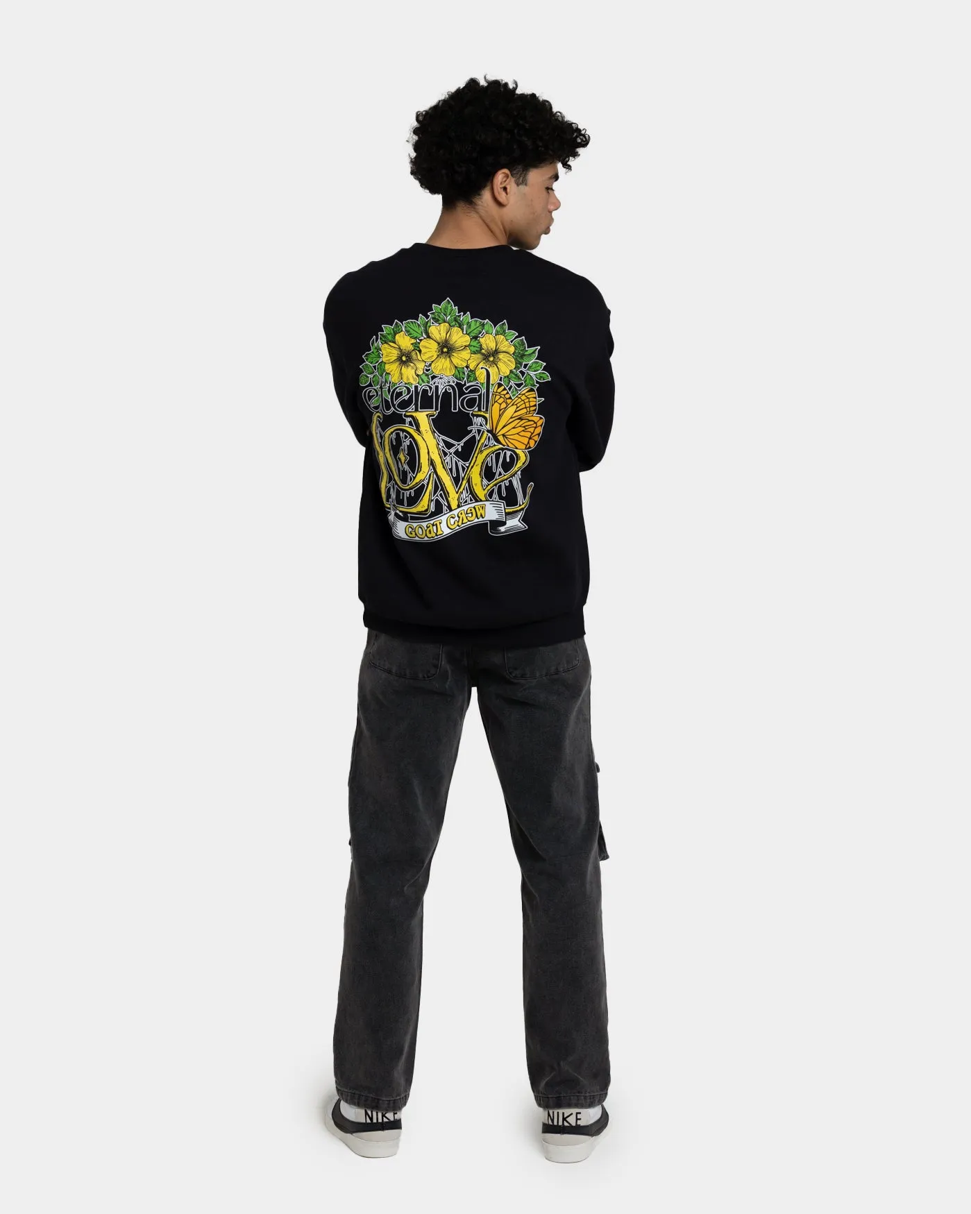 Goat Crew Eternal Love Crewneck Black
