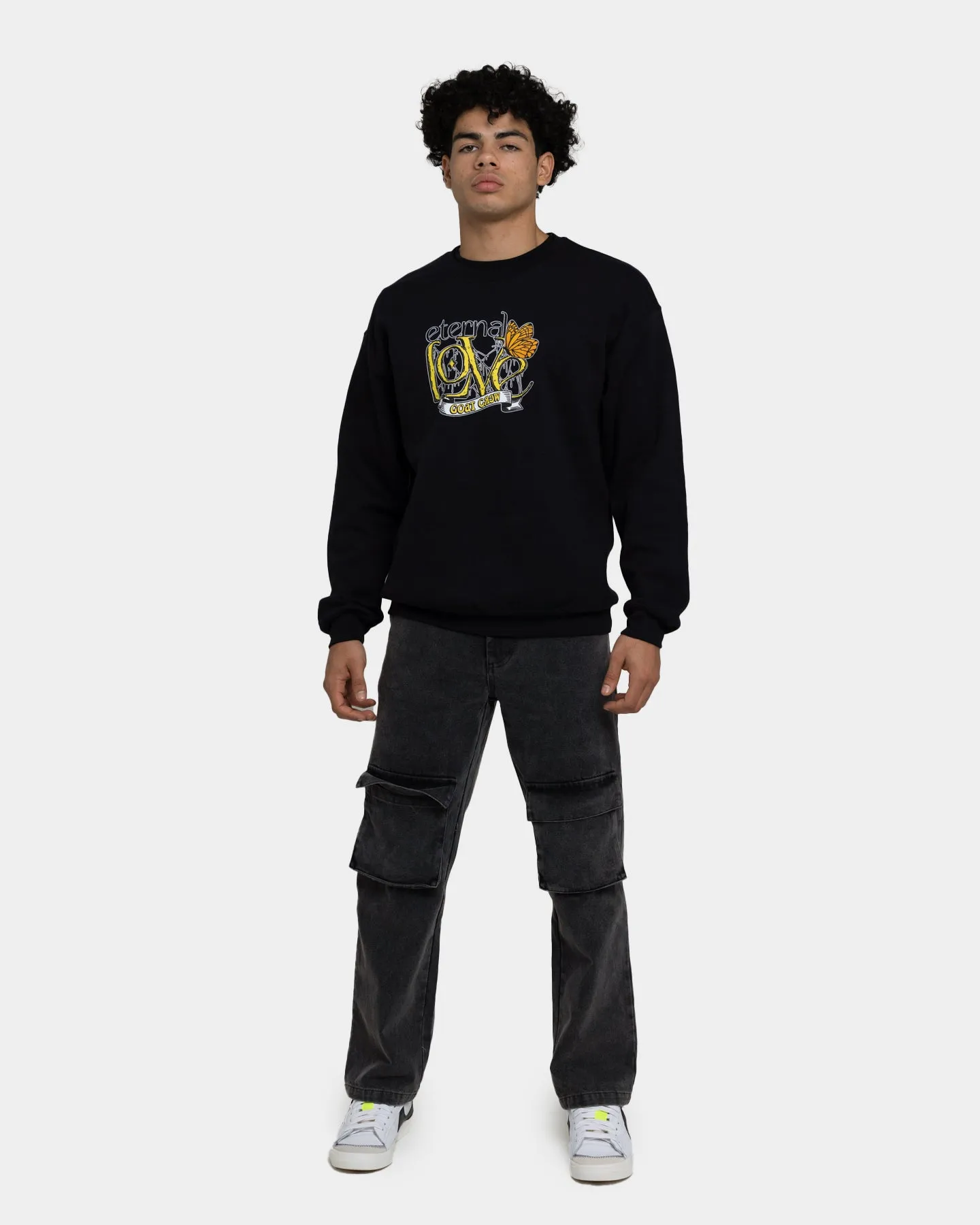 Goat Crew Eternal Love Crewneck Black