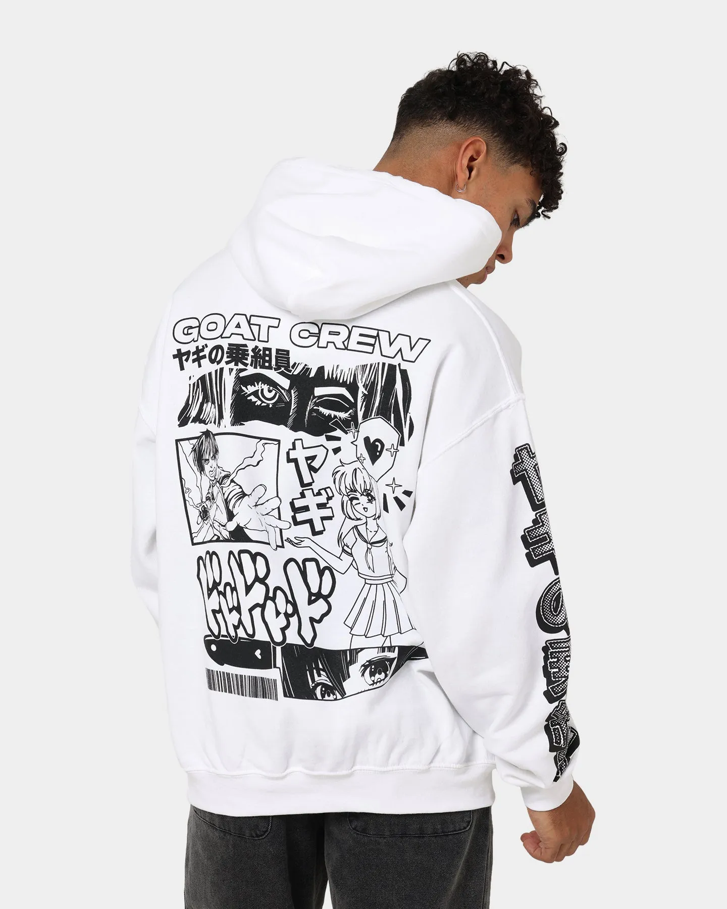 Goat Crew Niseko Hoodie White