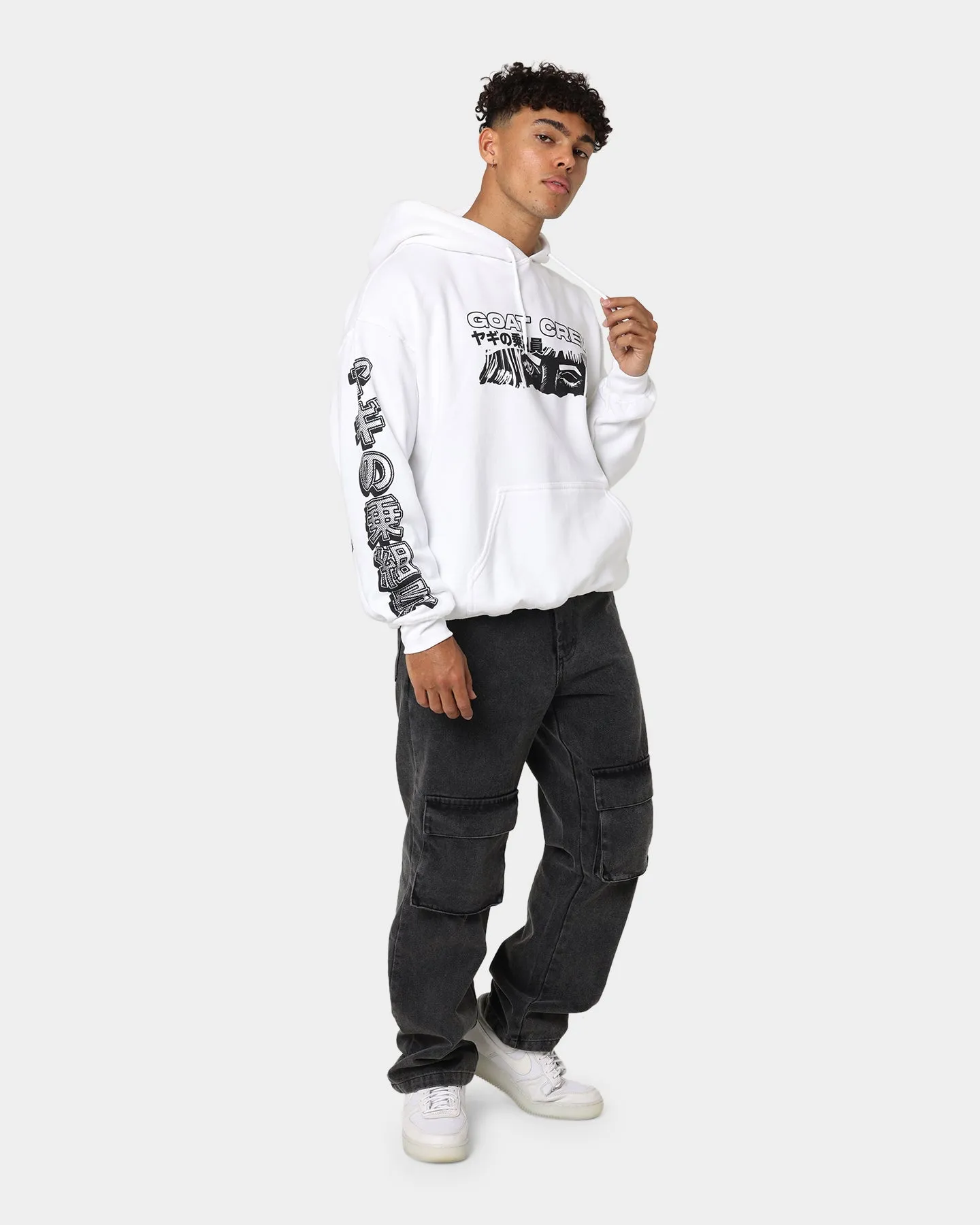 Goat Crew Niseko Hoodie White
