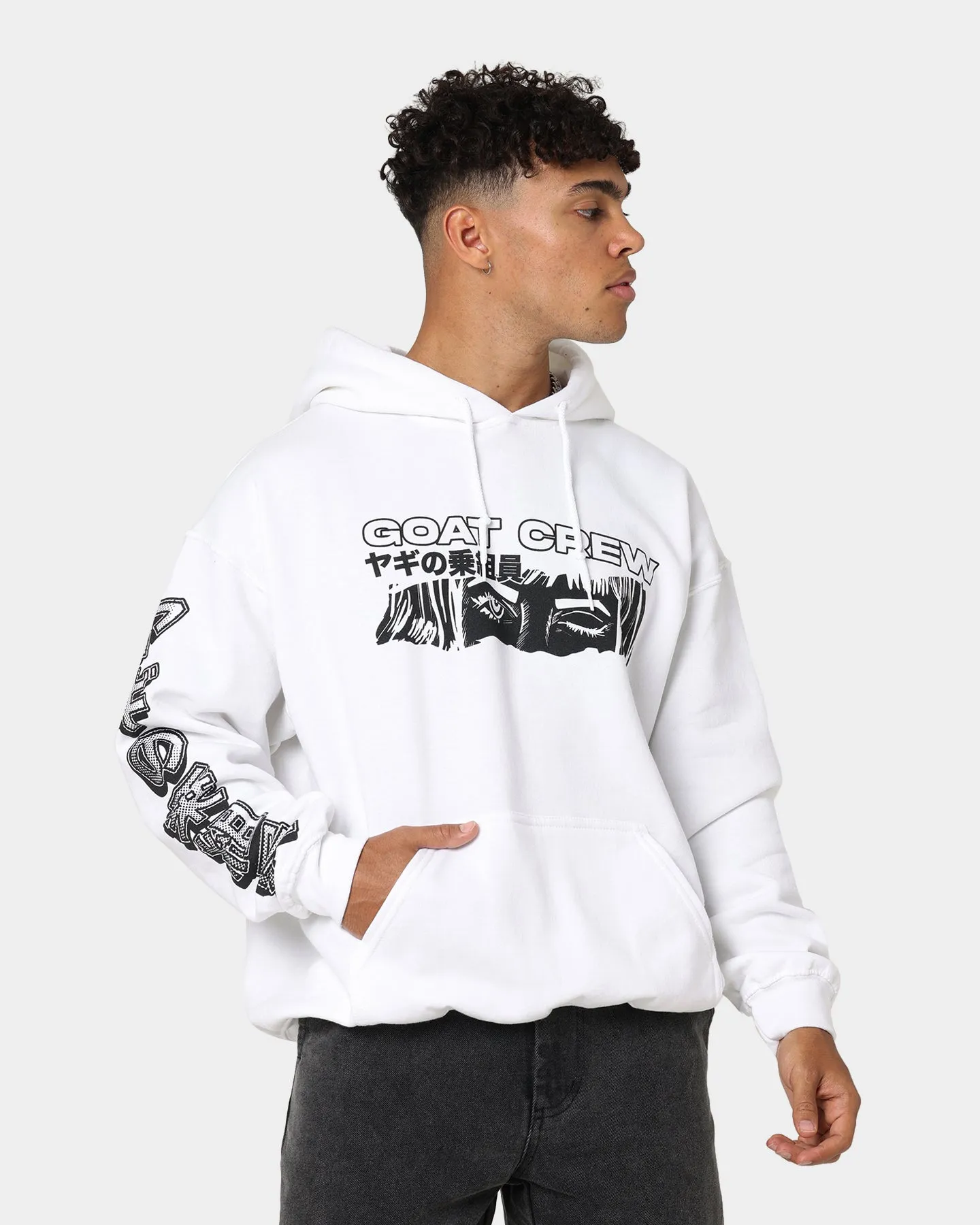 Goat Crew Niseko Hoodie White