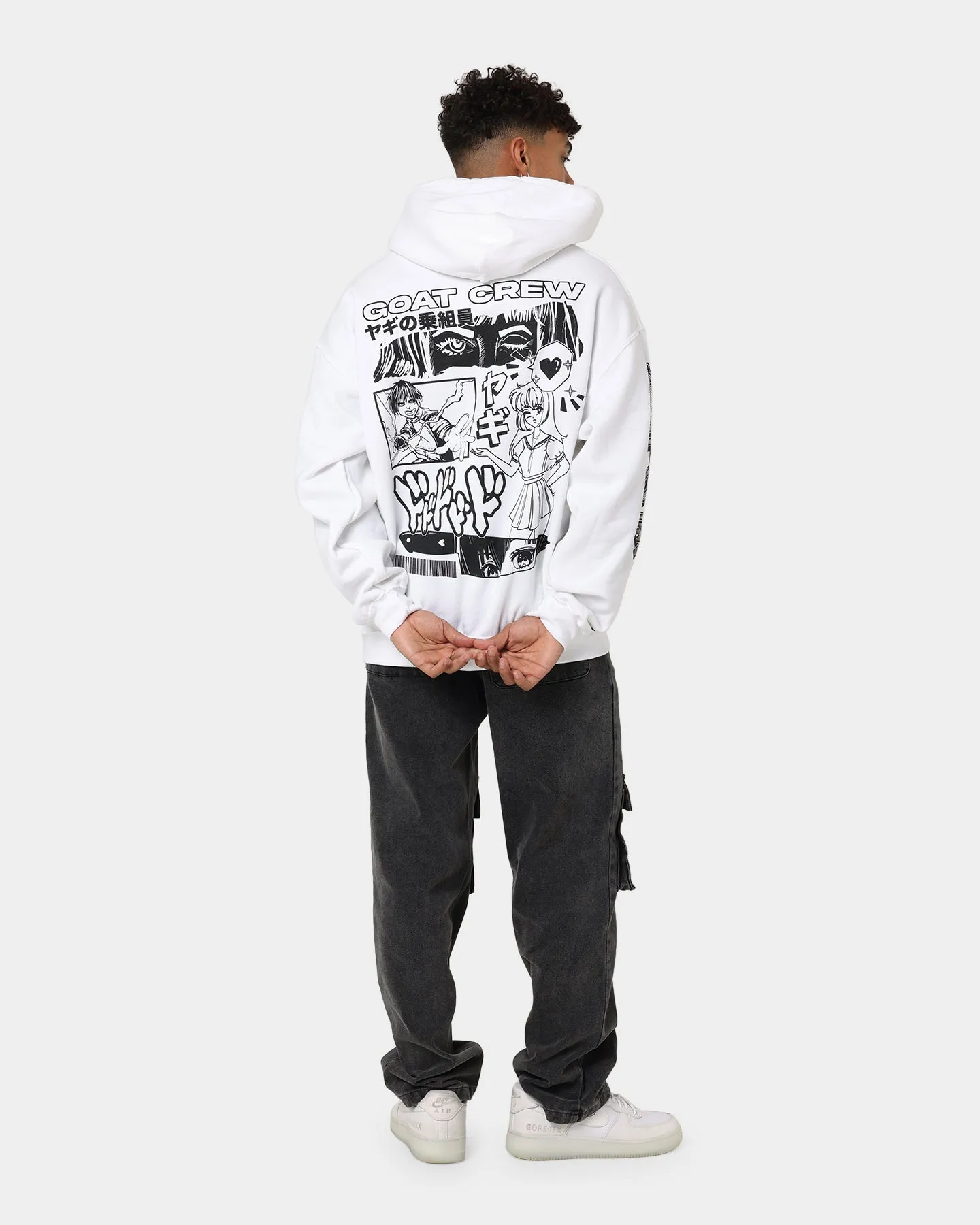 Goat Crew Niseko Hoodie White
