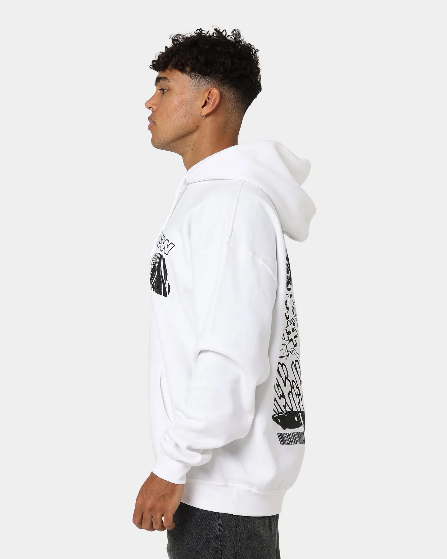Goat Crew Niseko Hoodie White