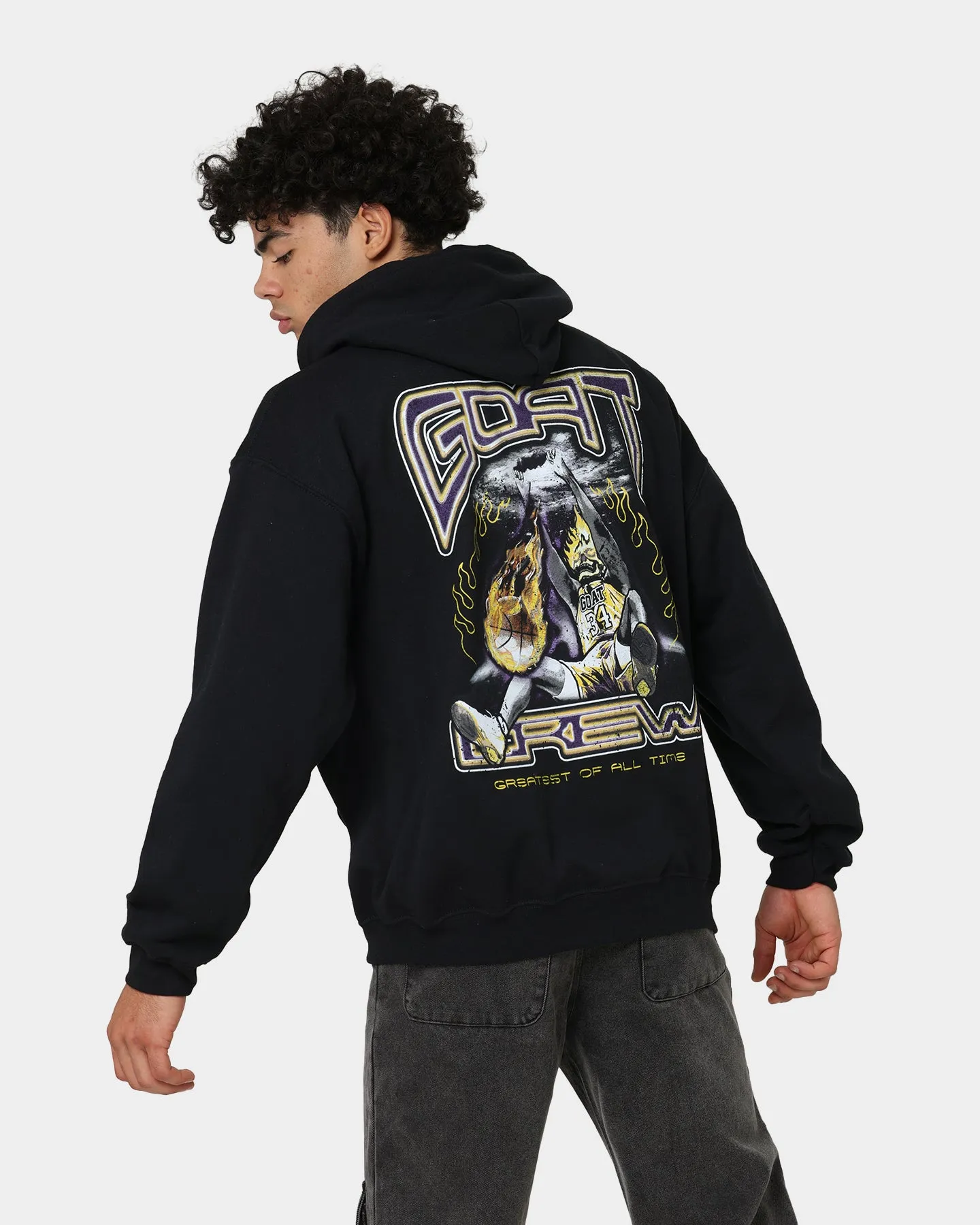 Goat Crew Space Slam Hoodie Black