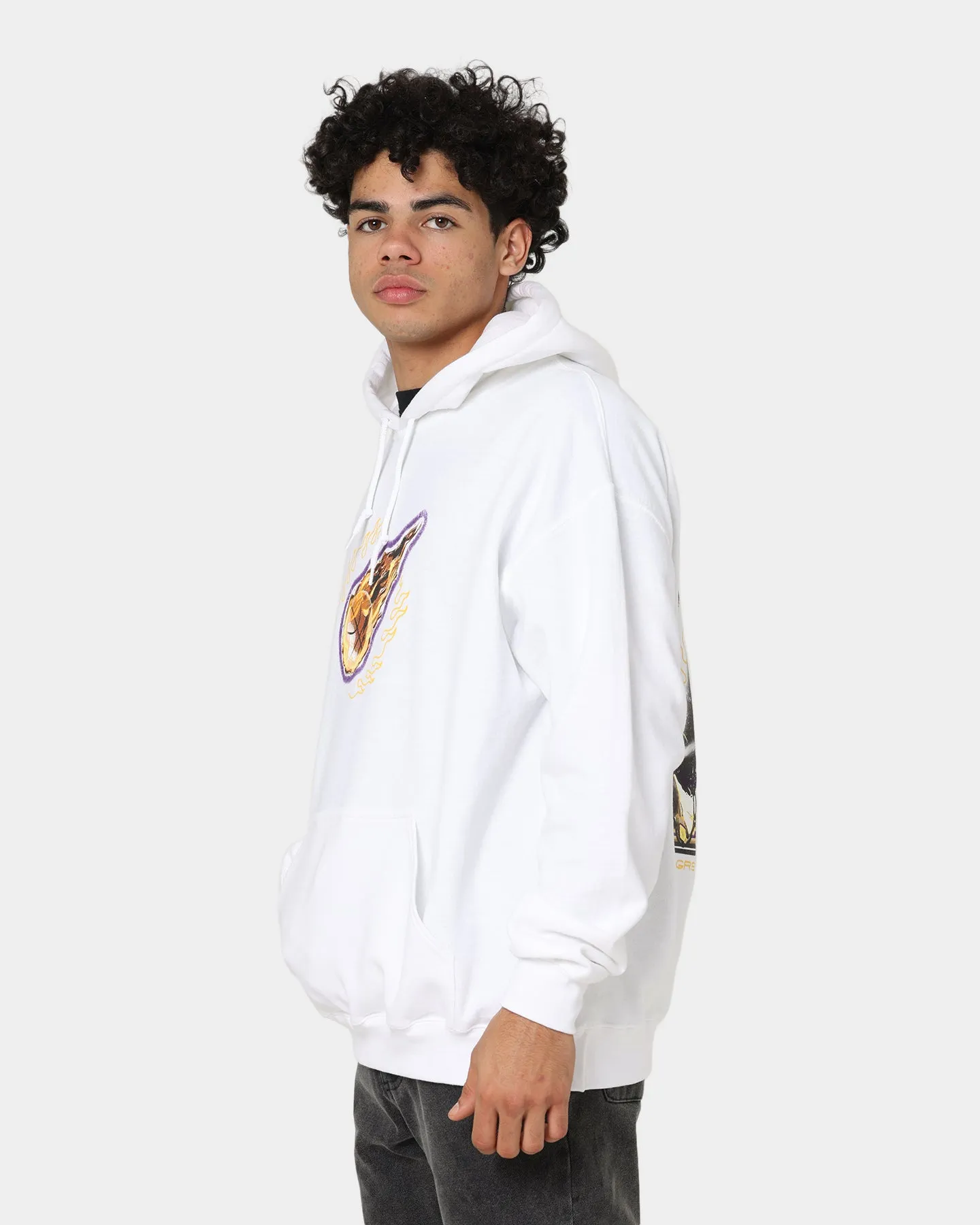 Goat Crew Space Slam Hoodie White