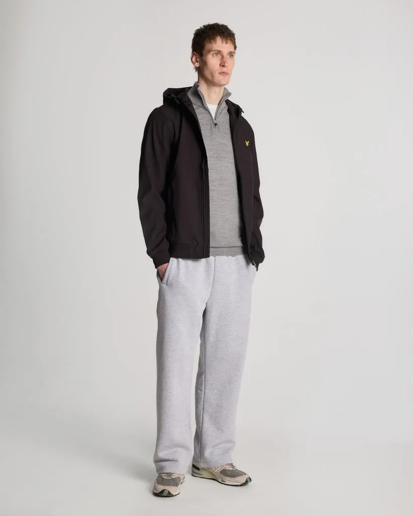 Golf Embroidered 1/4 Zip Merino Knit Jumper