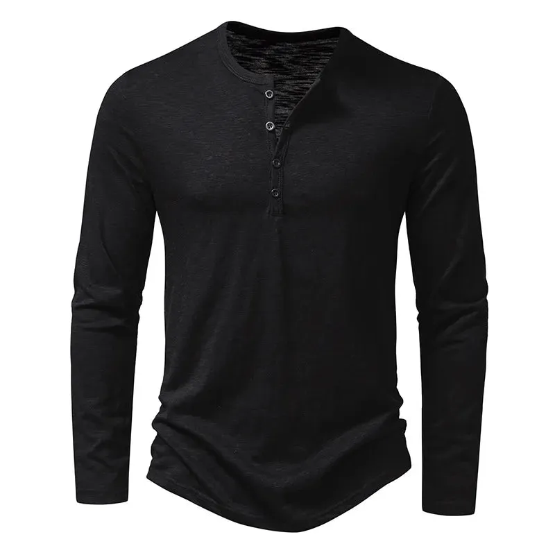 Henley Button-Up