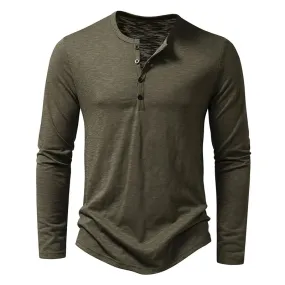 Henley Button-Up
