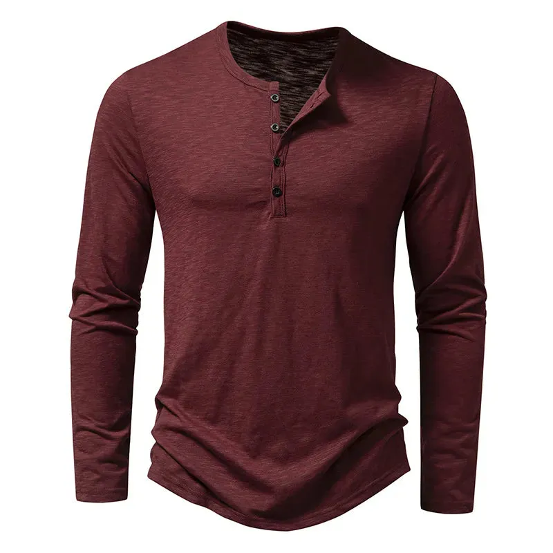 Henley Button-Up