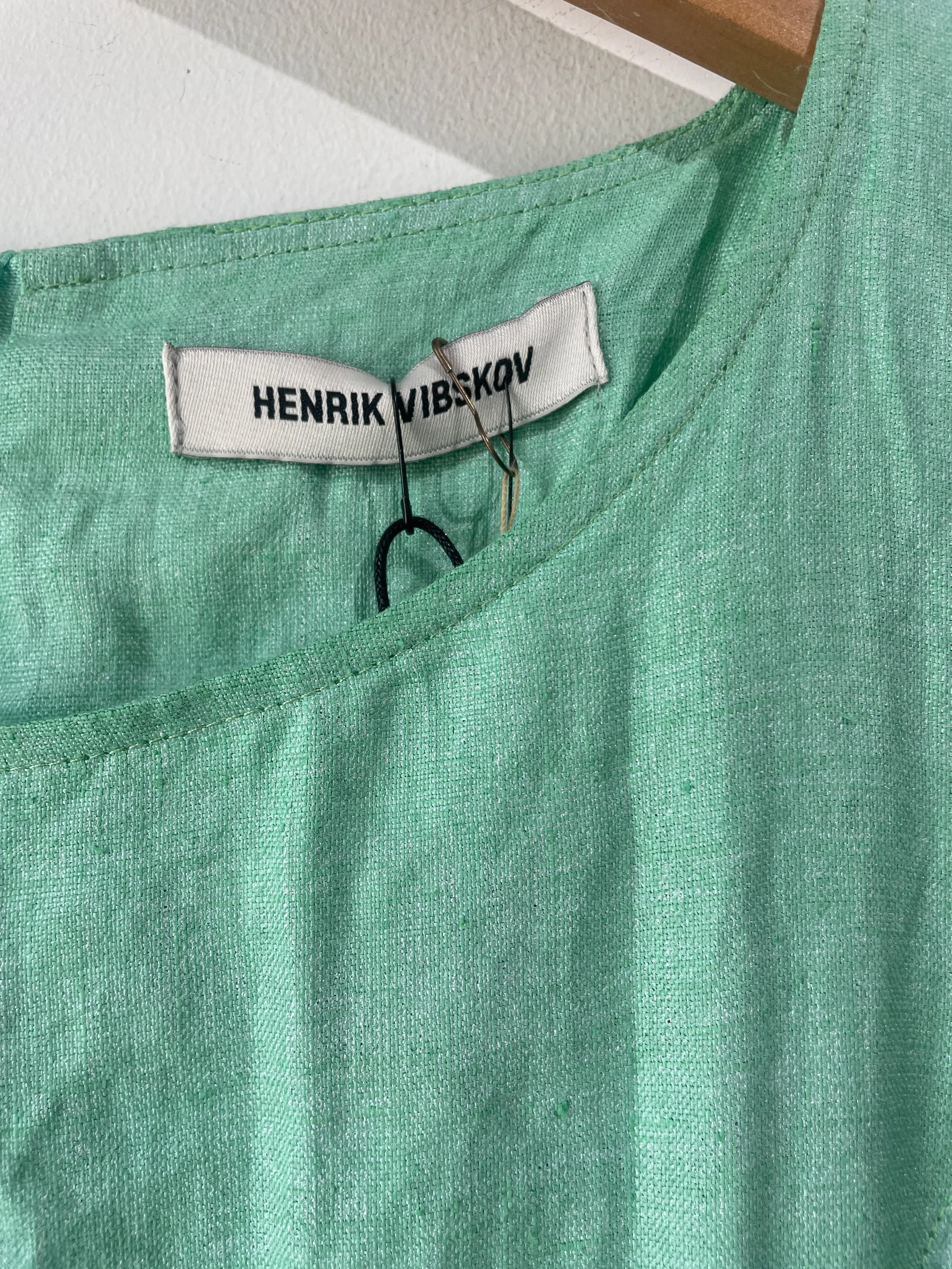 Henrik Vibskov Teal Linen Dress