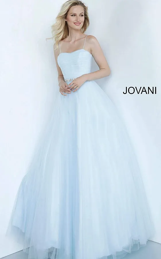 Jovani Kids k66712 Embellished Crystal Girls Ballgown Pageant Dress Flower Tulle