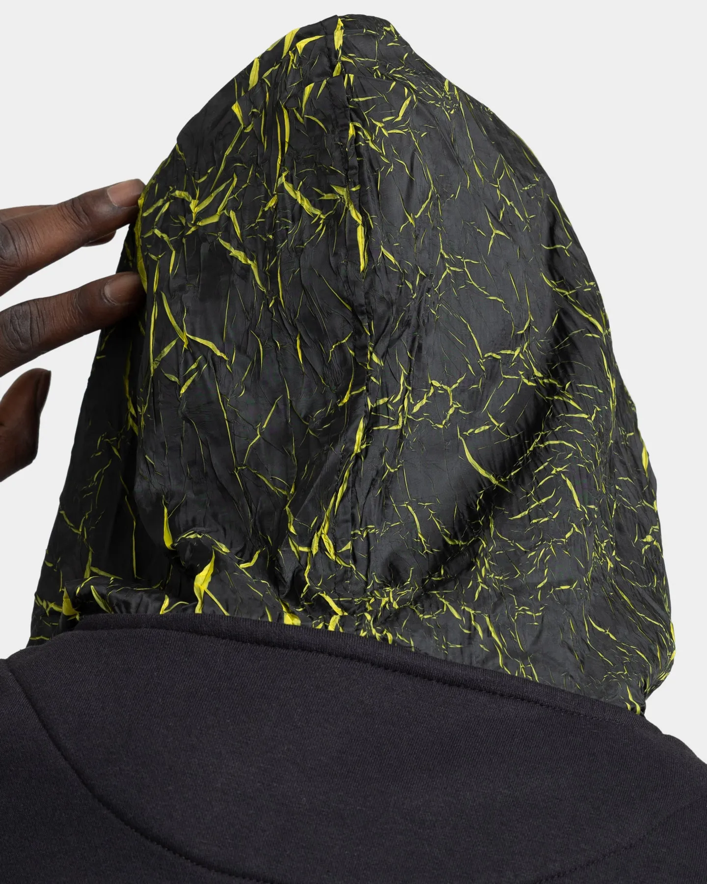 Karl Kani Men's Signature Patch Hoodie Black/Yellow