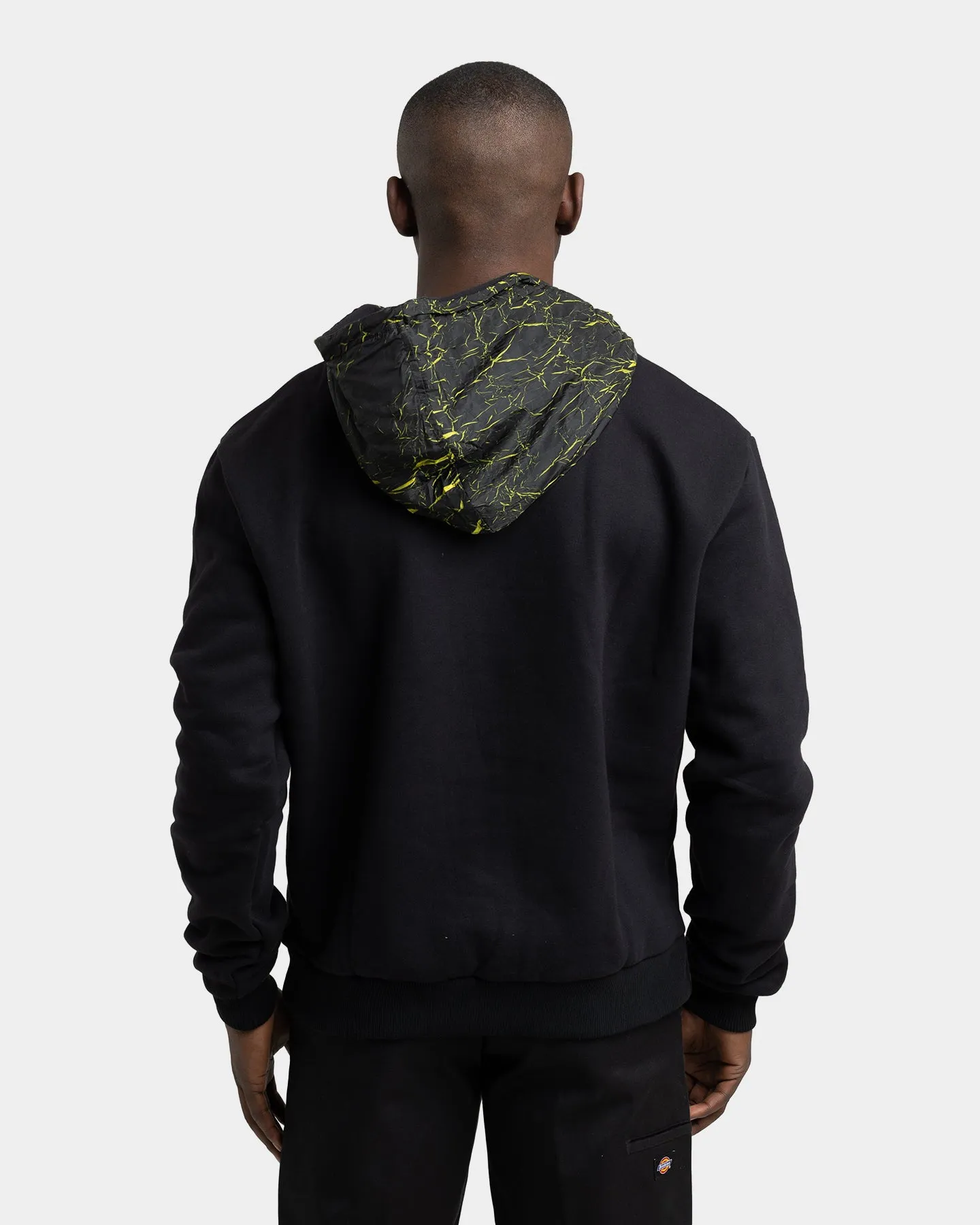 Karl Kani Men's Signature Patch Hoodie Black/Yellow