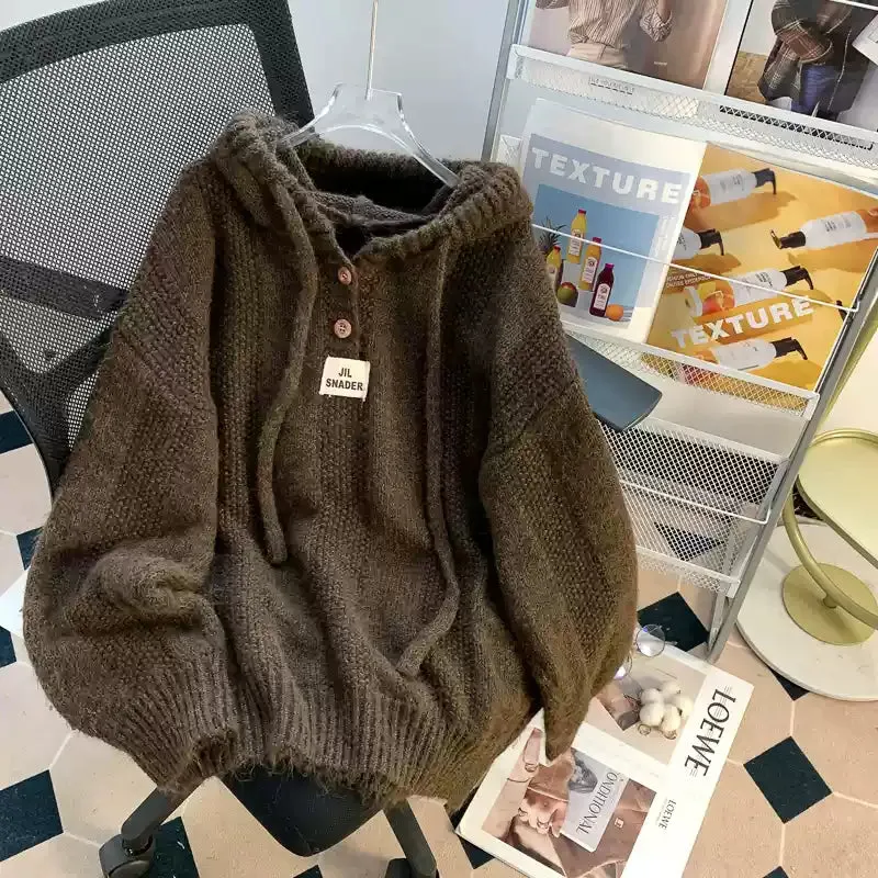 Korean Style Thermal Loose-fit Sweater