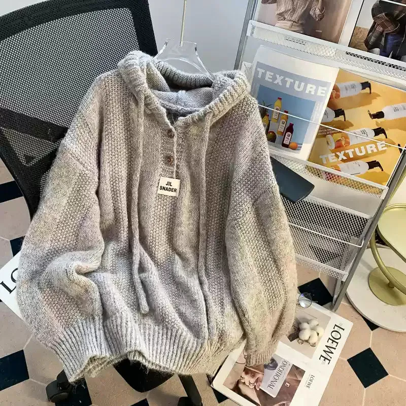 Korean Style Thermal Loose-fit Sweater