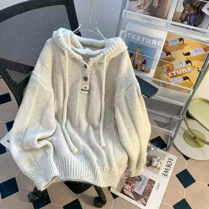 Korean Style Thermal Loose-fit Sweater