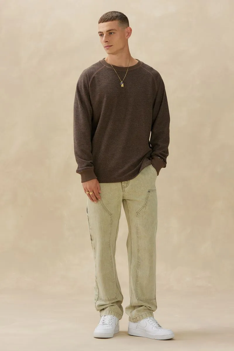 Kuwalla Men's Marled Thermal Sweater
