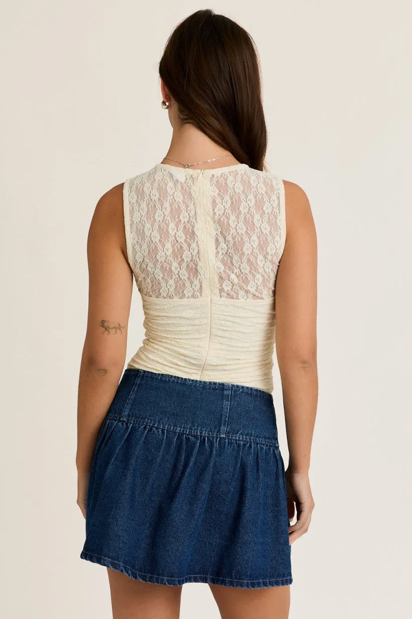 Lace Bustier Bodysuit