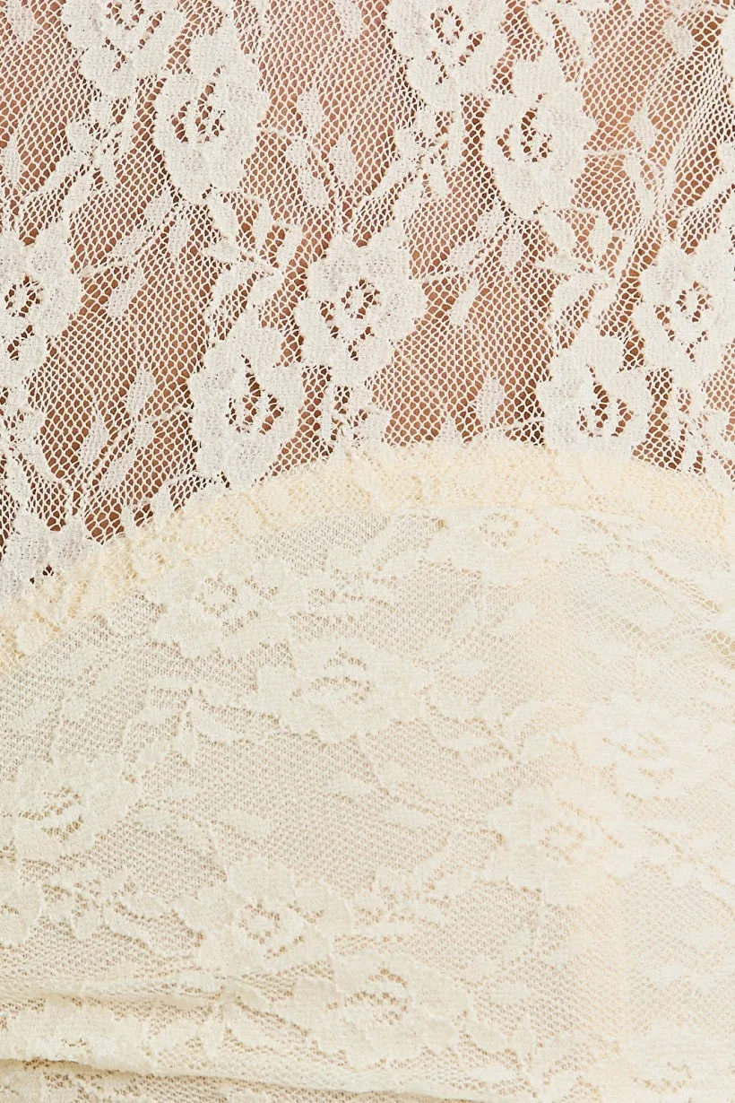 Lace Bustier Bodysuit