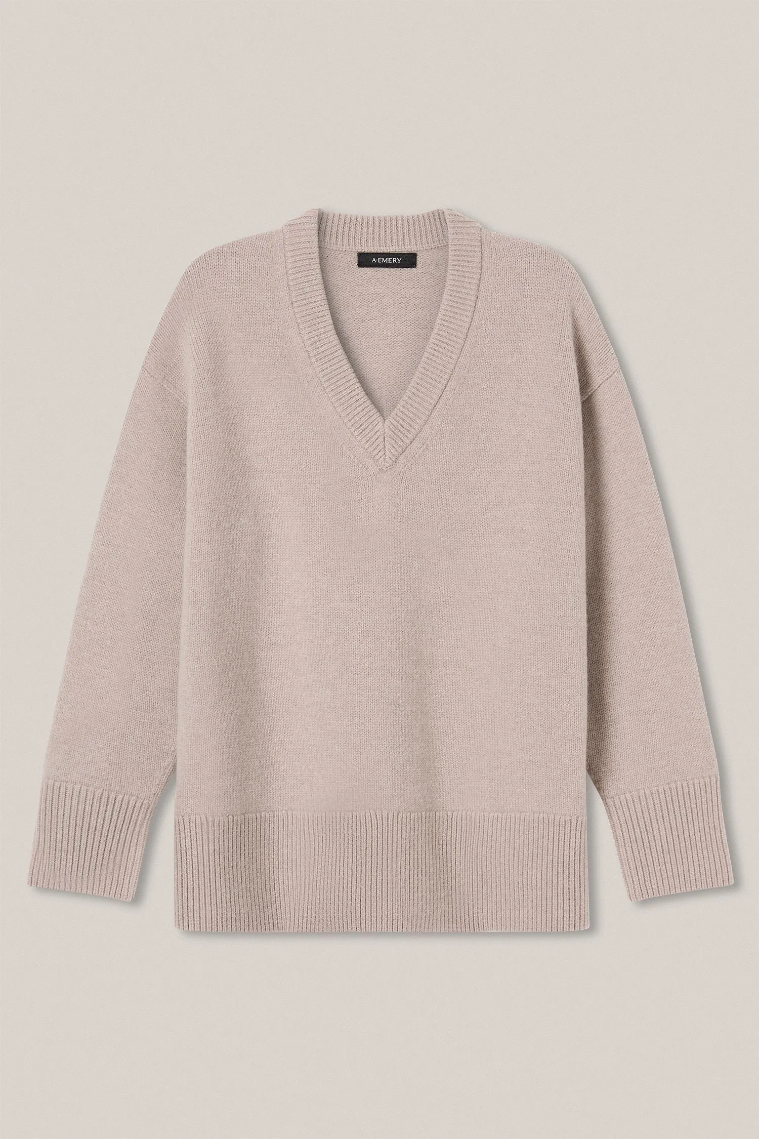 Lewis Knit in Almond Melange