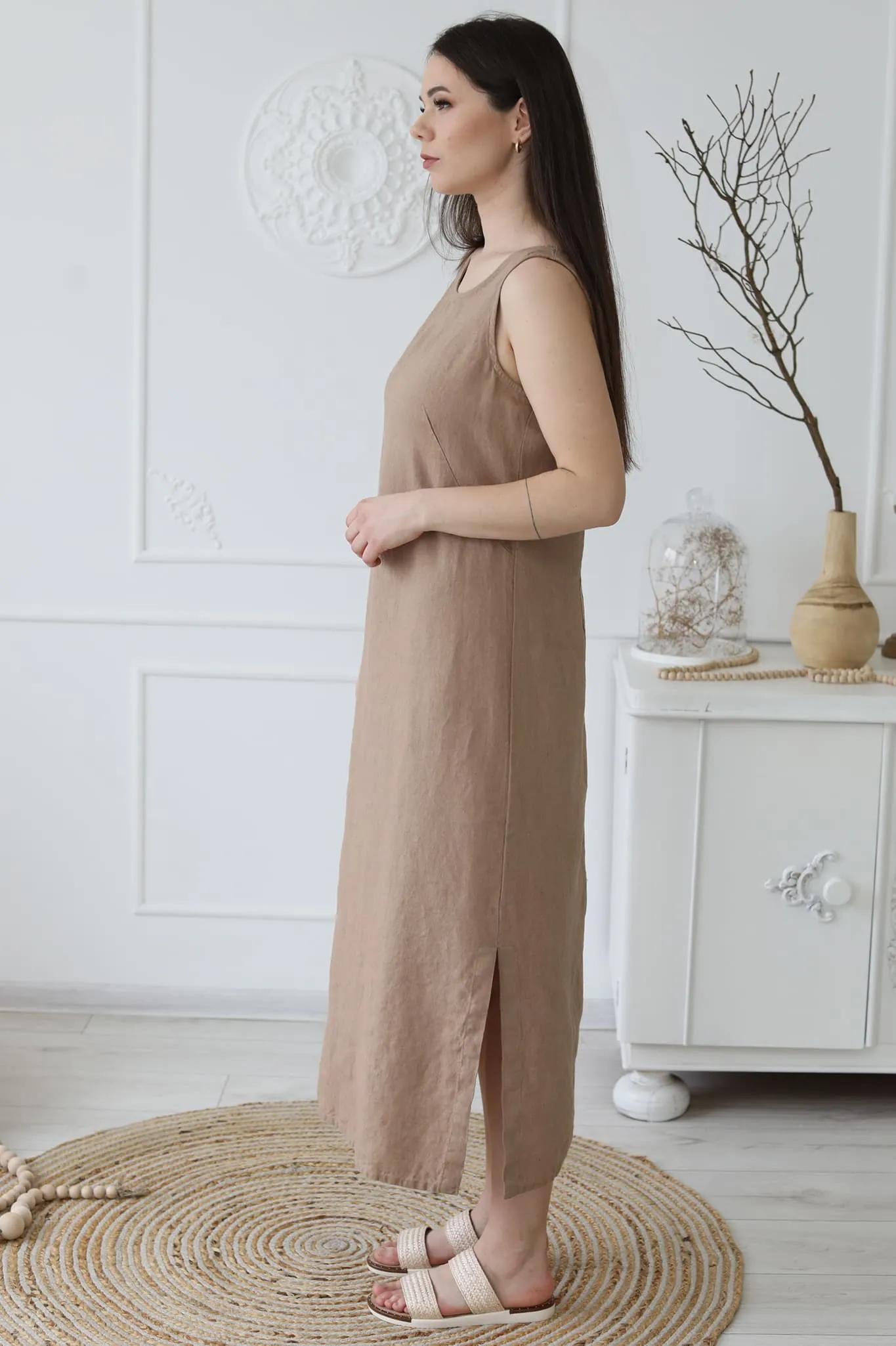 Linen maxi dress Mia