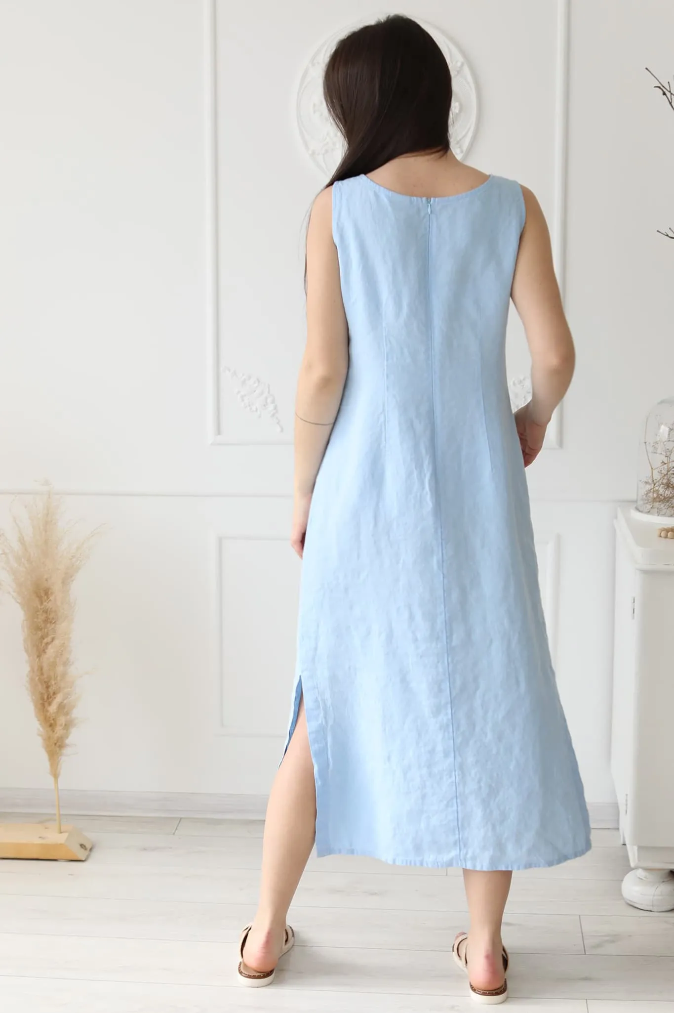 Linen maxi dress Mia