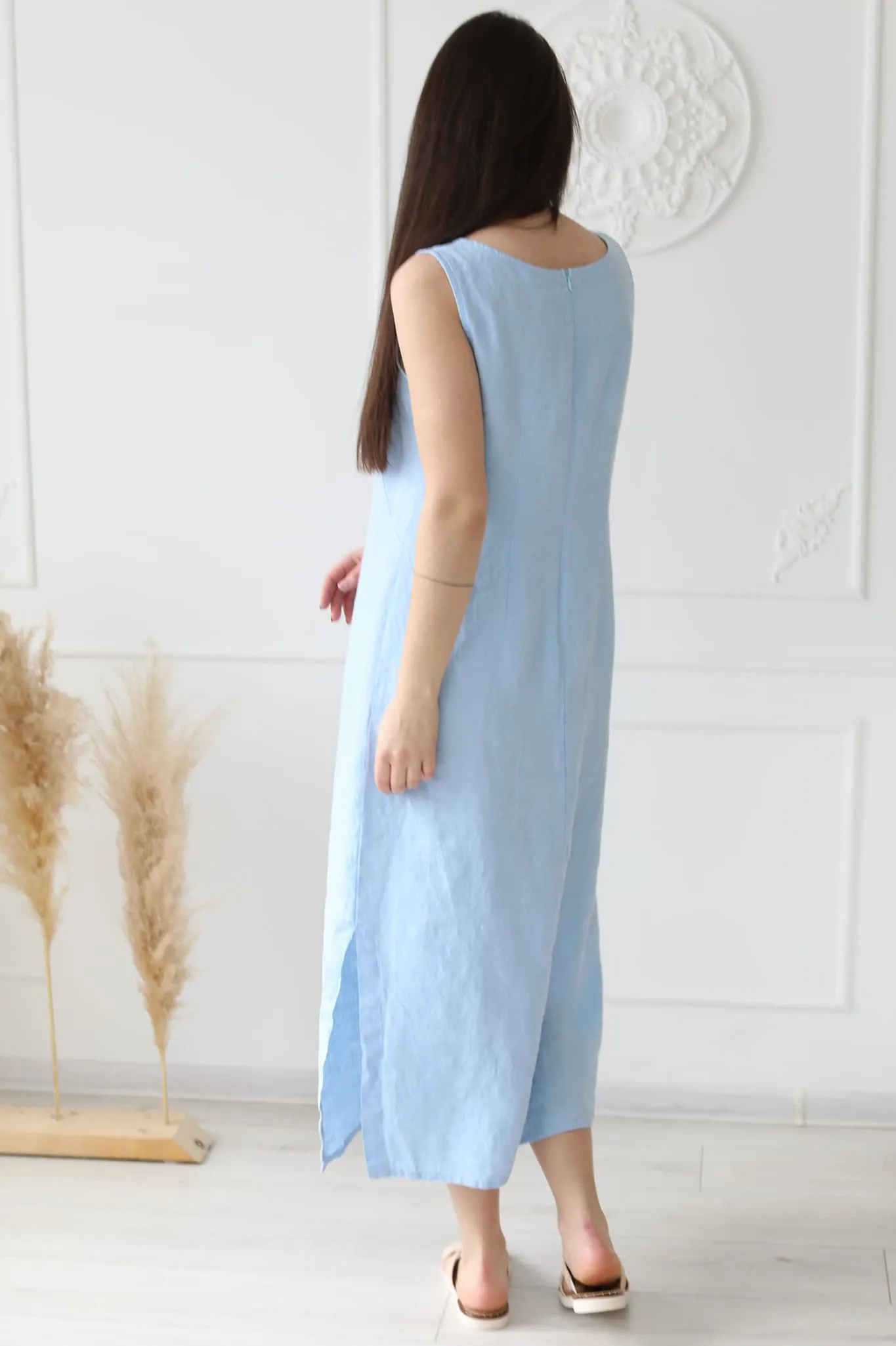 Linen maxi dress Mia