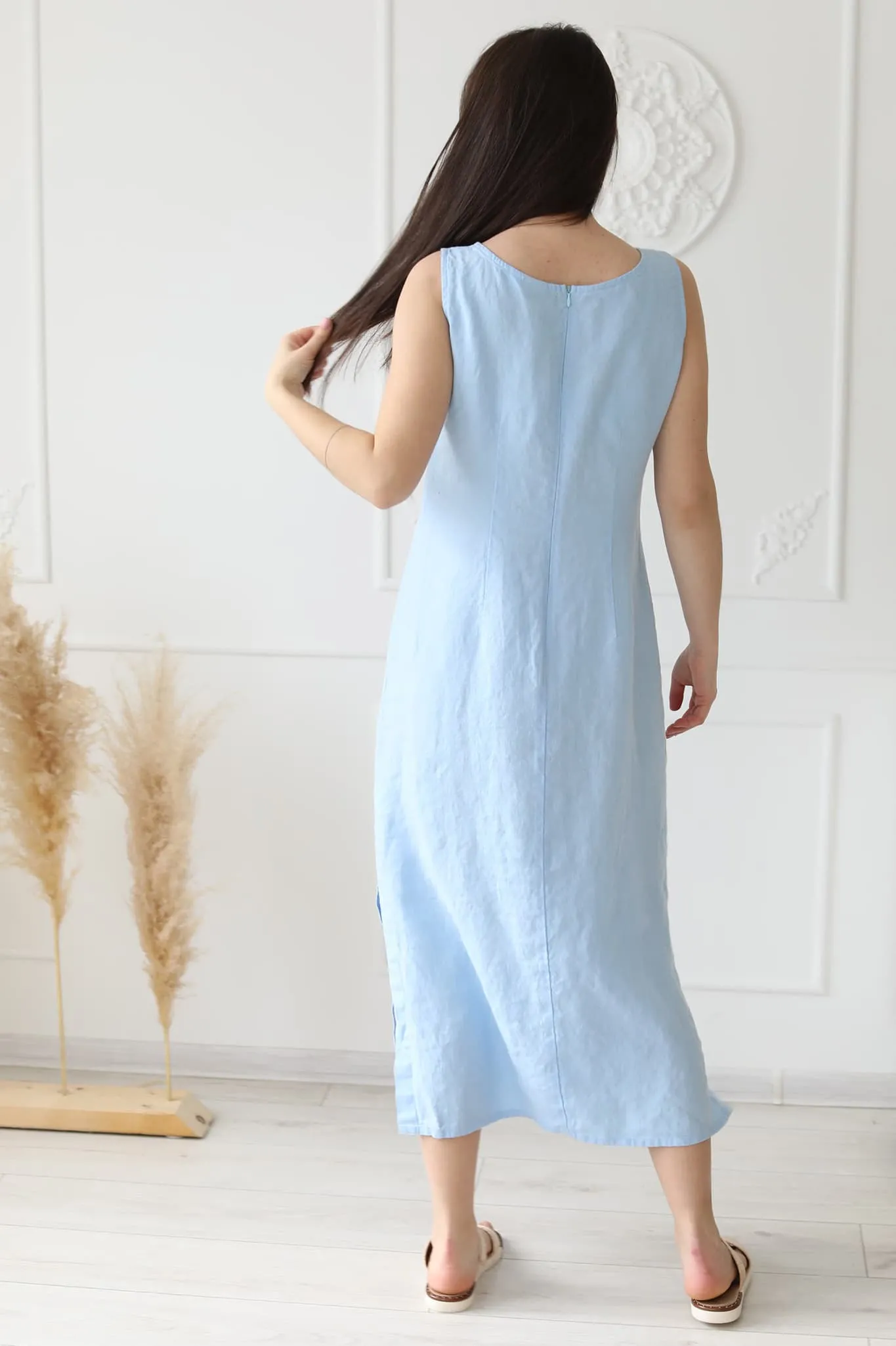 Linen maxi dress Mia