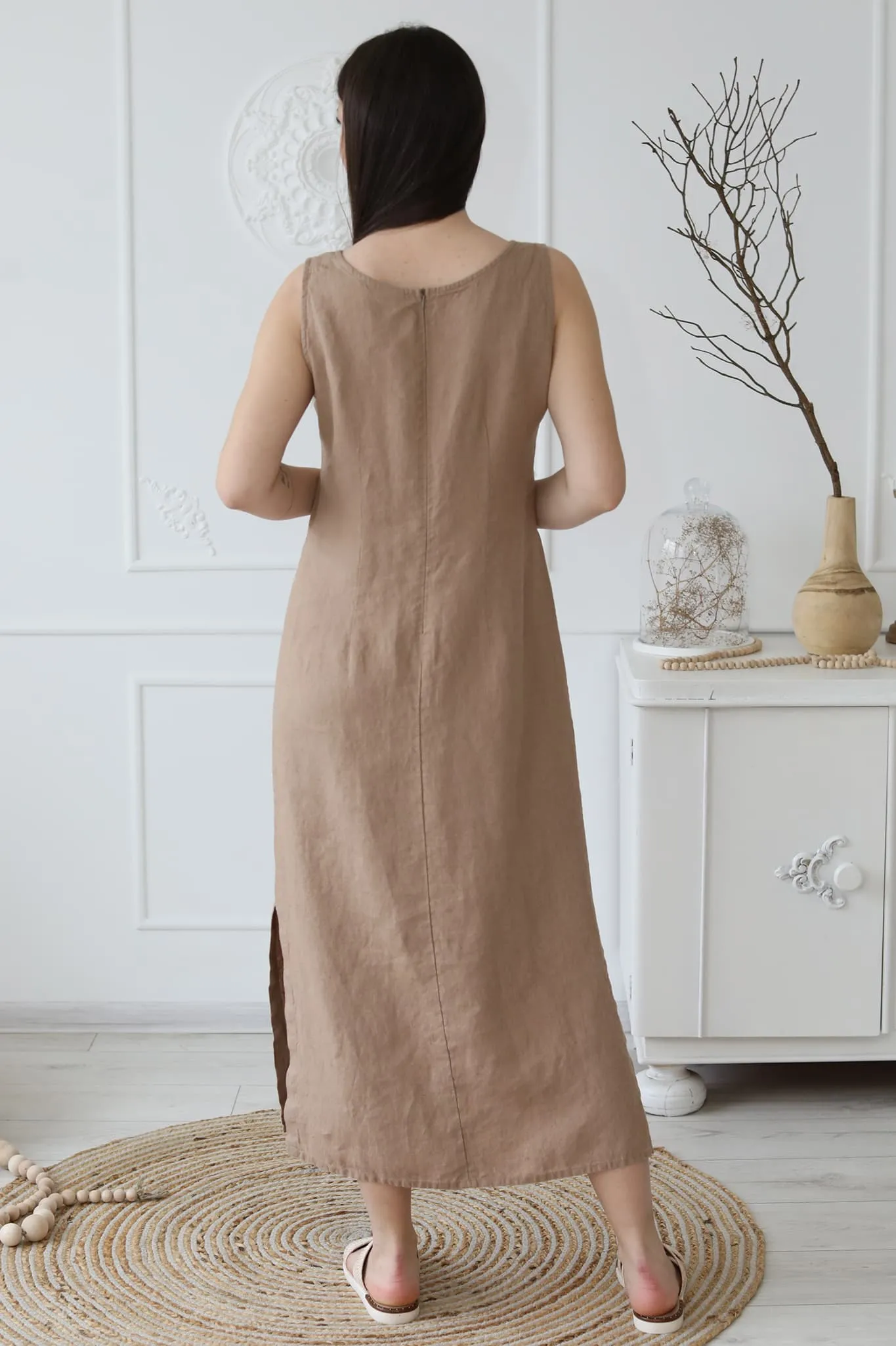 Linen maxi dress Mia