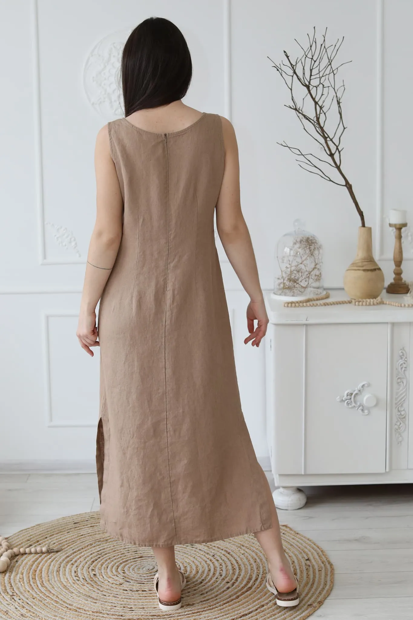 Linen maxi dress Mia