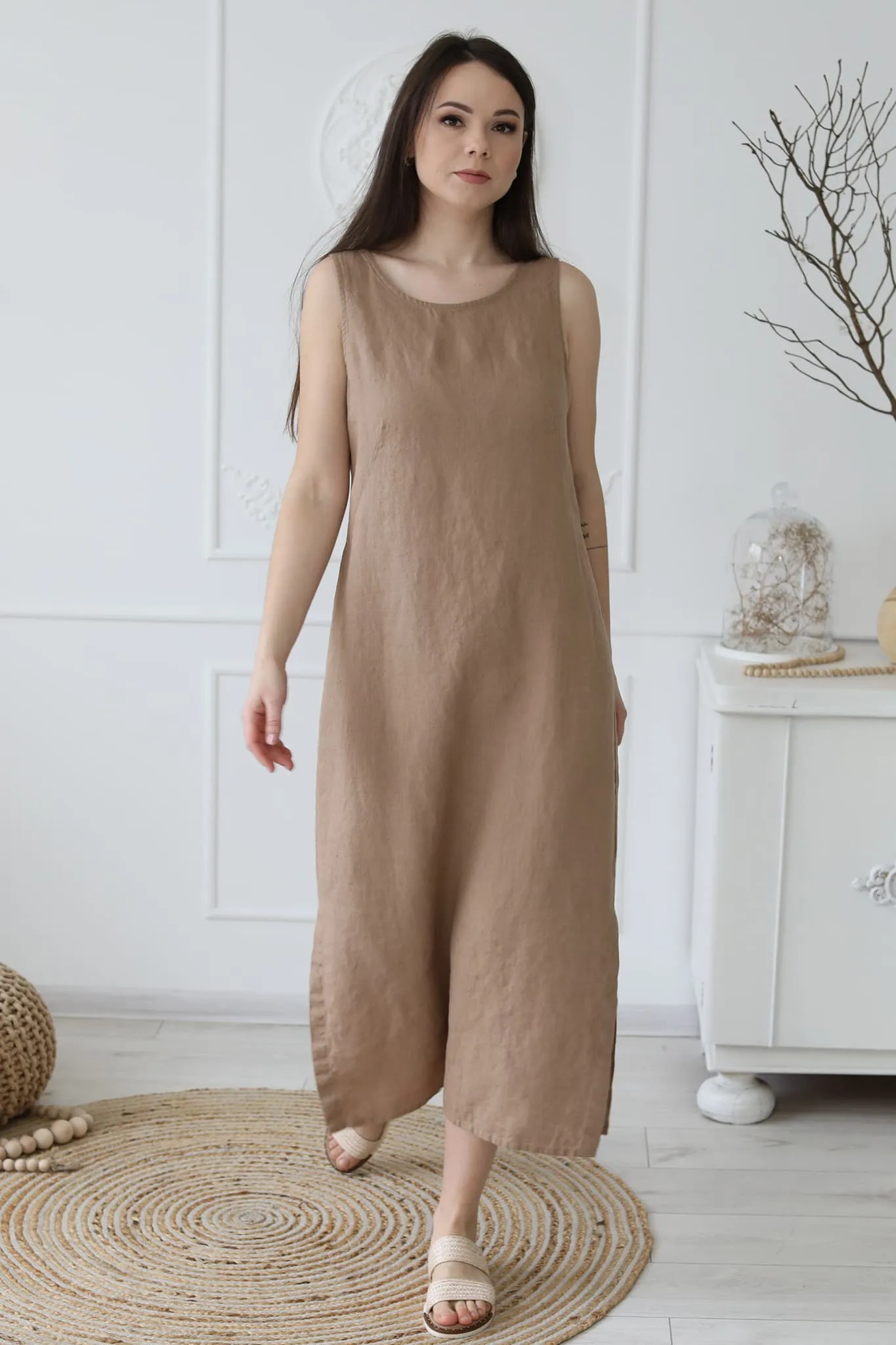 Linen maxi dress Mia