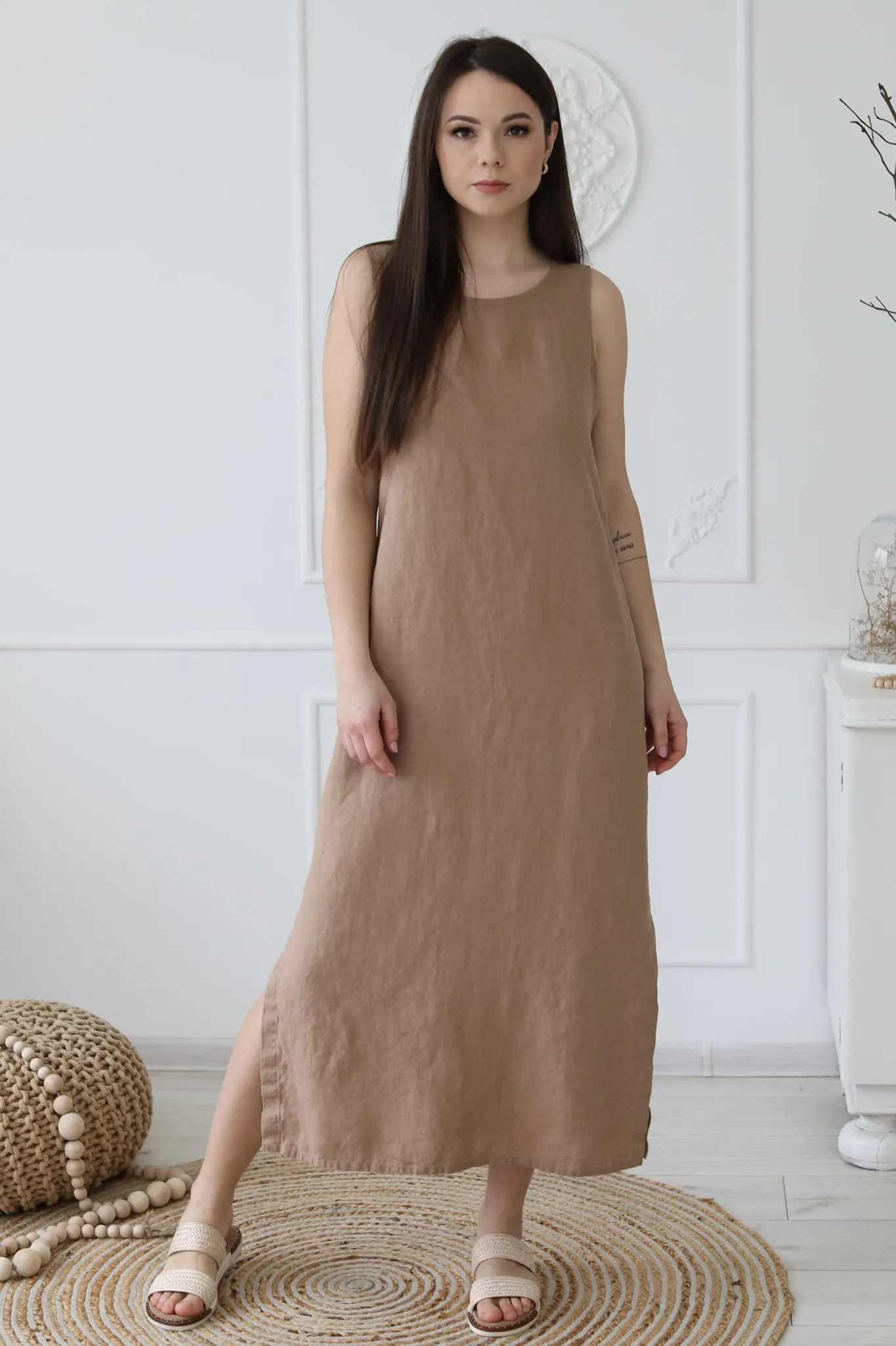 Linen maxi dress Mia