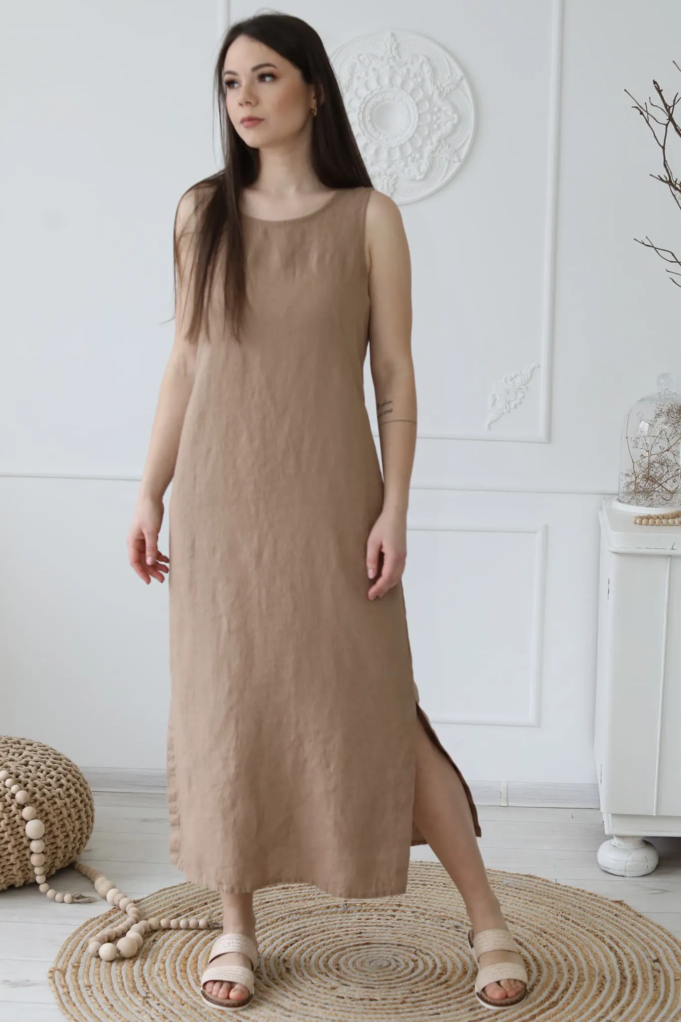 Linen maxi dress Mia