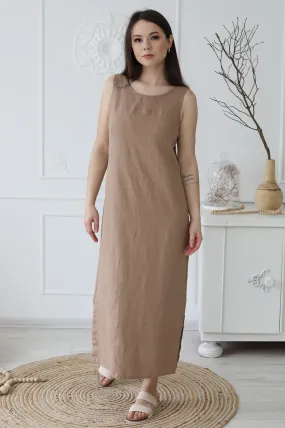 Linen maxi dress Mia