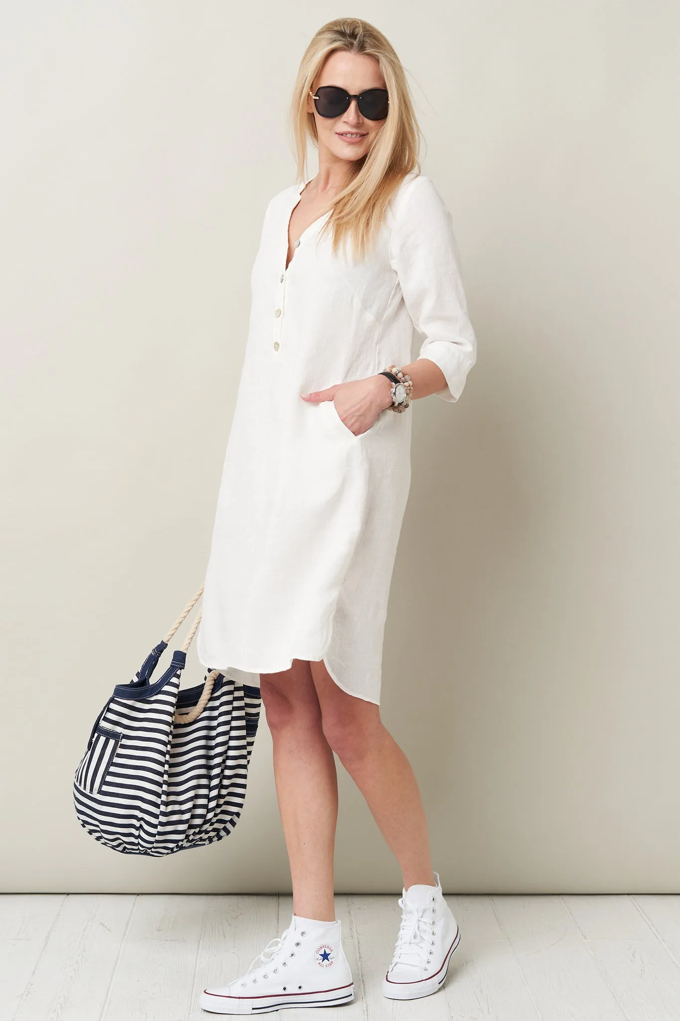 Linen tunic dress Mala