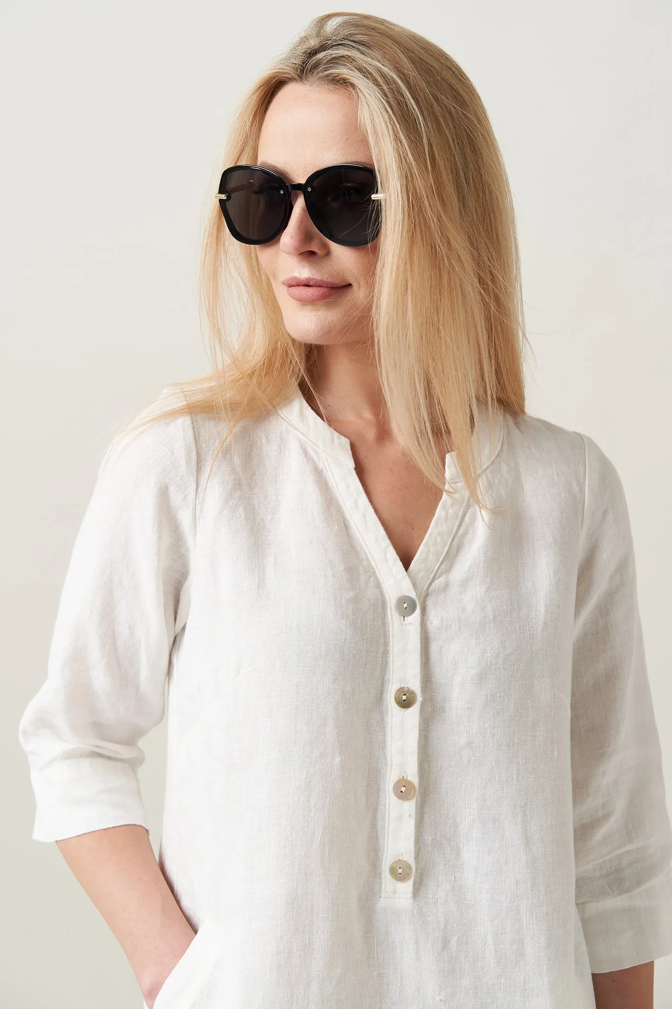 Linen tunic dress Mala