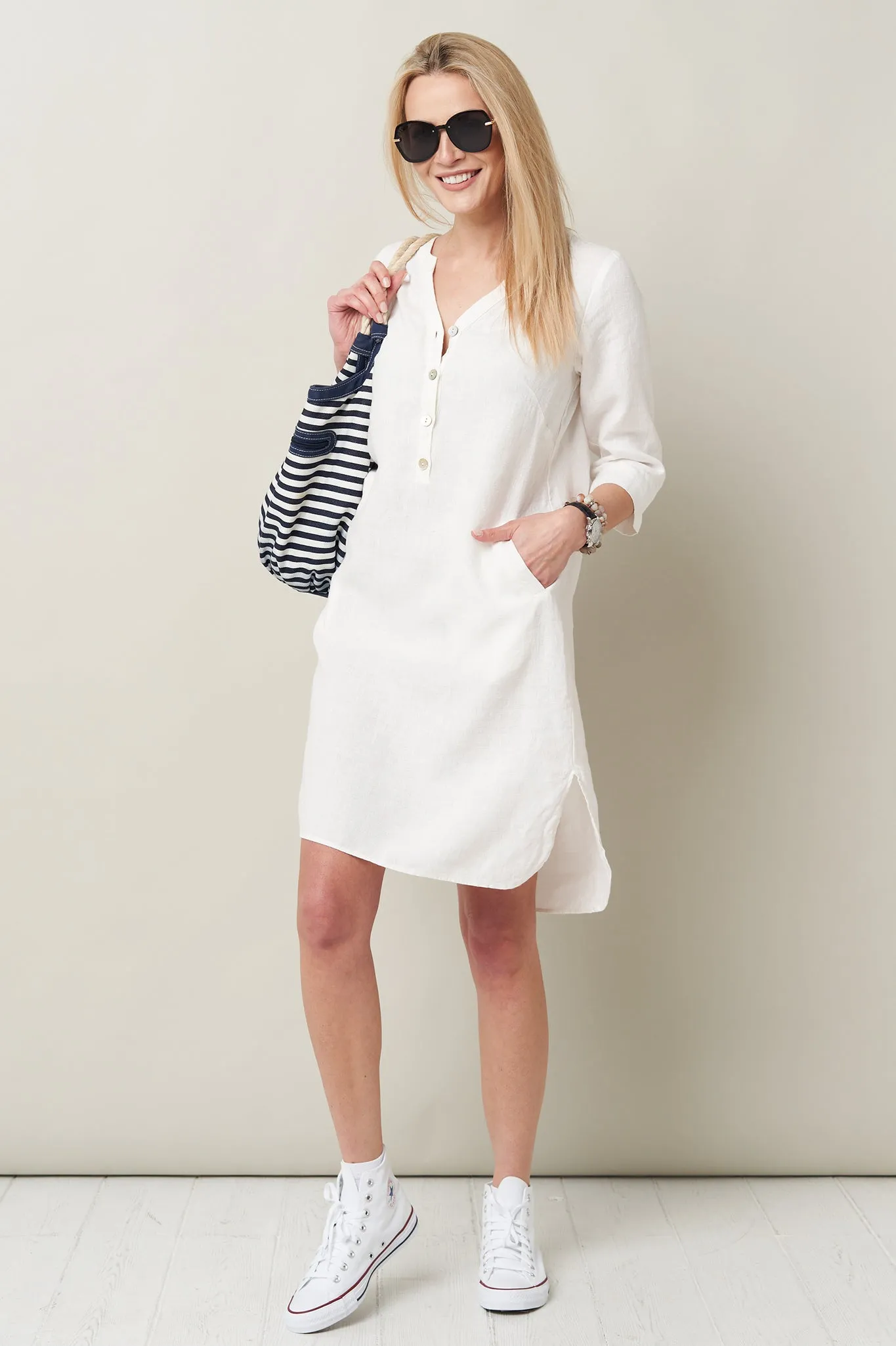 Linen tunic dress Mala