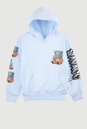Little Boys Cant Stop My Drip Graphic Hoodie