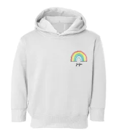 Little Kid Pullover Hoodie, Rainbow