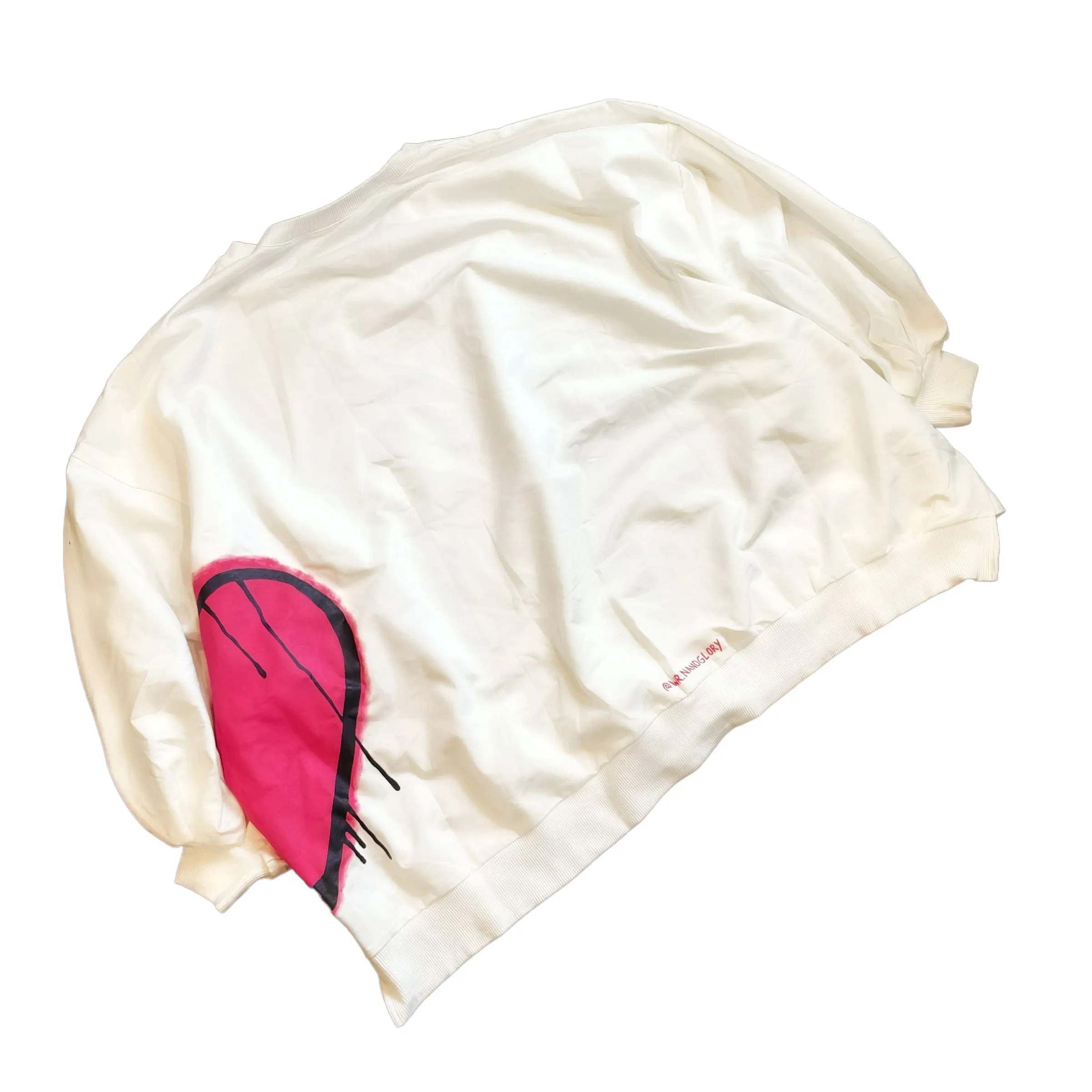'Love Peace' Painted Loungewear Set by Wren   Glory