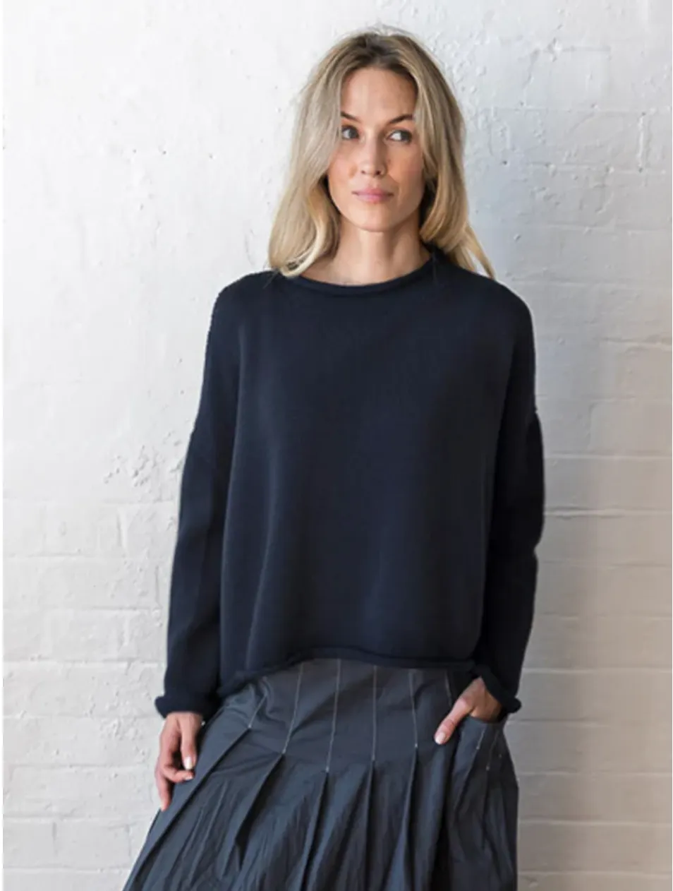 Luna Gallery Merino Wool Roll Neck Jumper