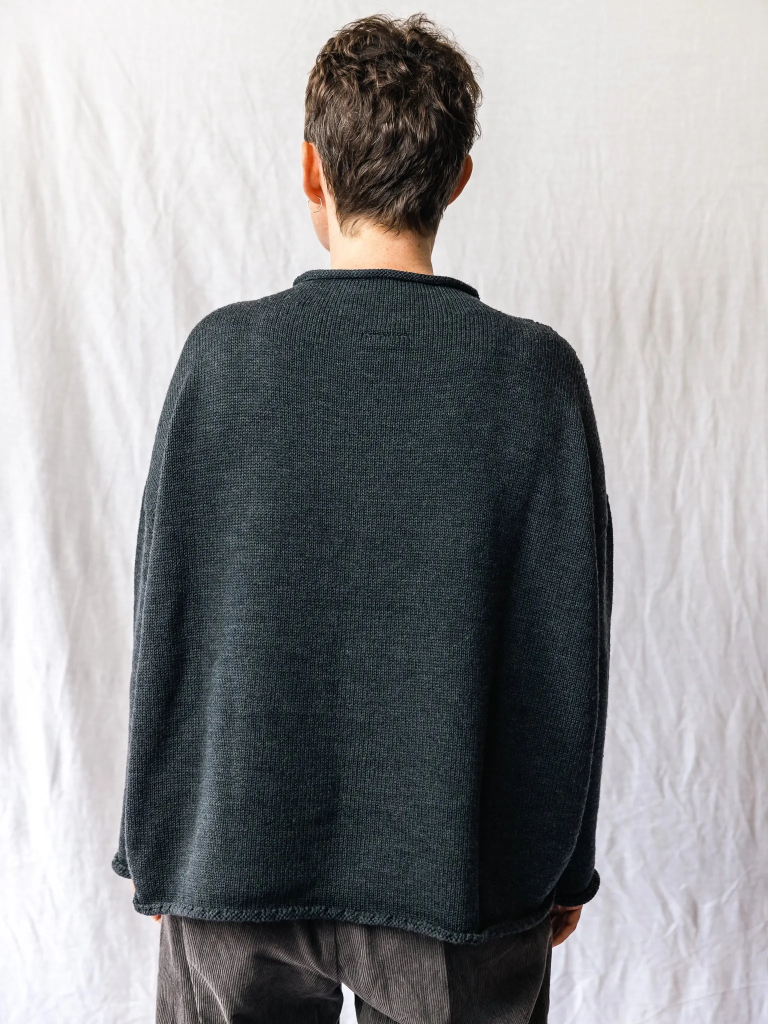 Luna Gallery Merino Wool Roll Neck Jumper