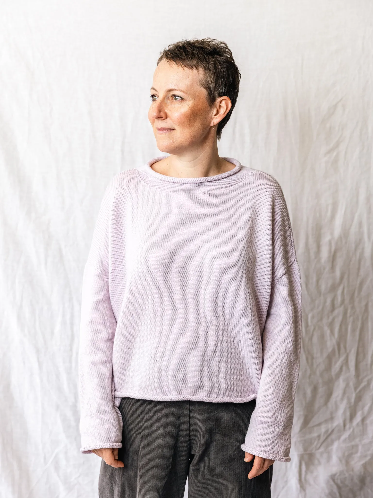 Luna Gallery Merino Wool Roll Neck Jumper